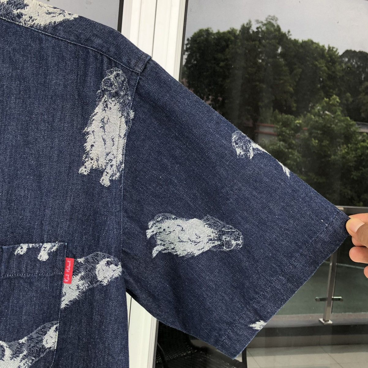 Karl Helmut Karl Helmut X Pink House Denim Shirt Size US L / EU 52-54 / 3 - 11 Thumbnail