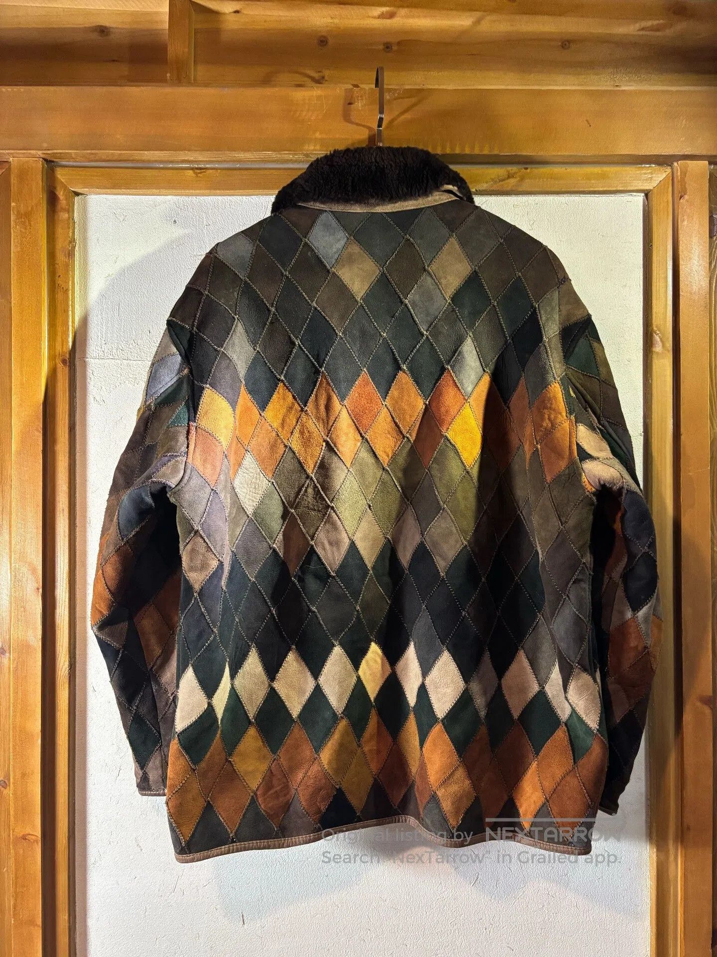Vintage Vintage Big Gate Patchwork Lamb Fur Coat. Size US M / EU 48-50 / 2 - 7 Thumbnail