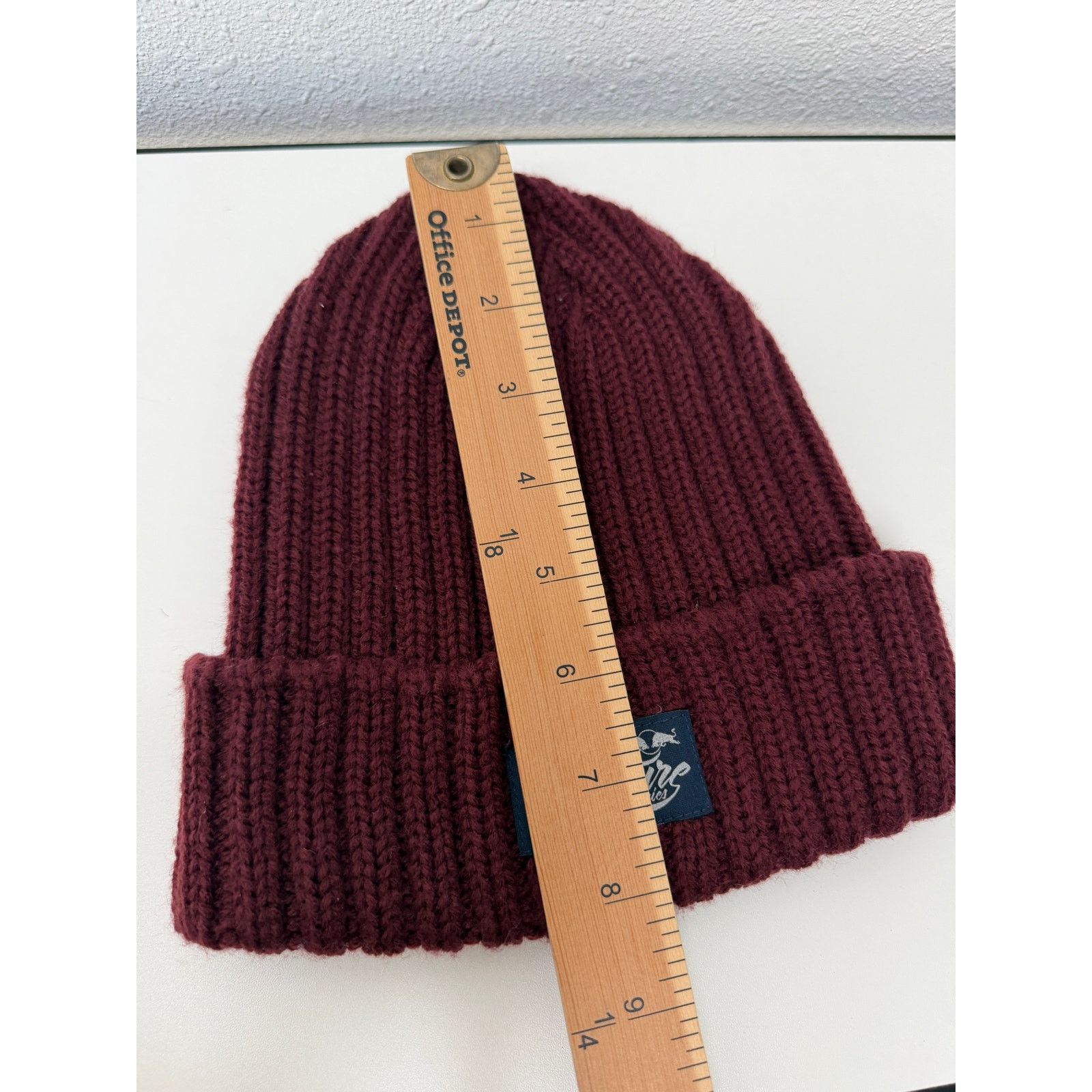 Red Bull Red Bull Signature Burgundy Knit Beanie Unisex OS Size ONE SIZE - 9 Thumbnail