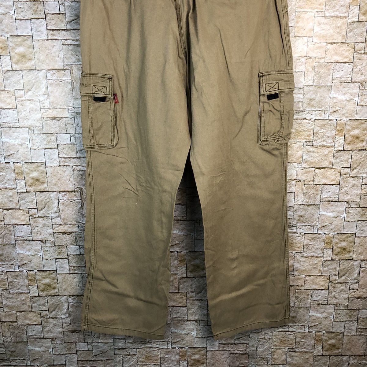 Converse Converse Brown Cargo jogger utility Multipocket Pants #A635 Size US 33 - 17 Thumbnail