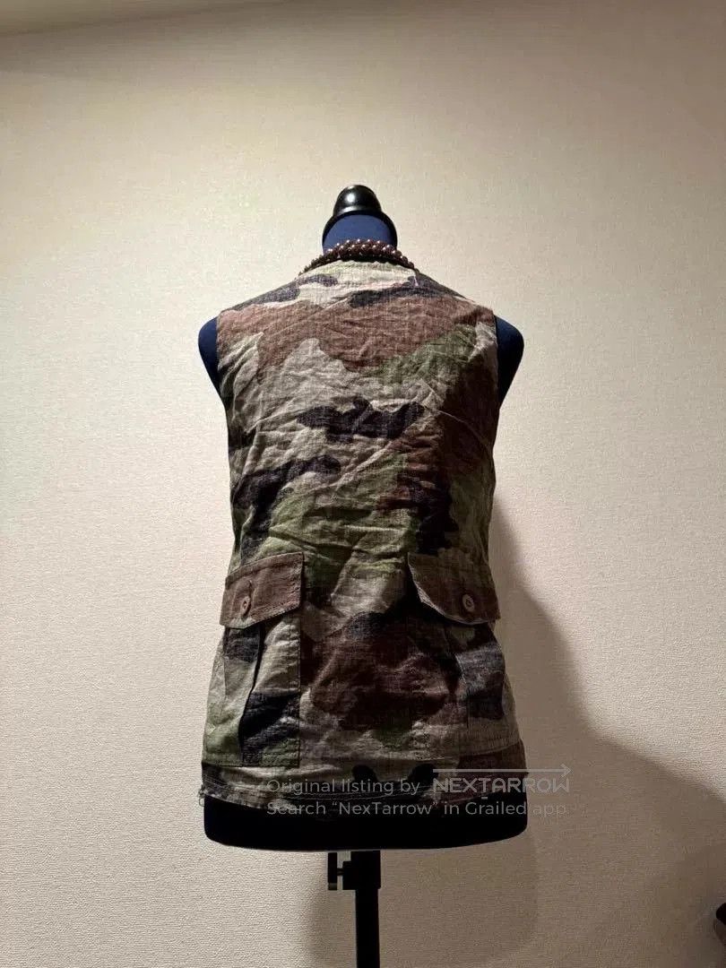 Junya Watanabe junya watanabe camouflage embellished top. Size US S / EU 44-46 / 1 - 5 Thumbnail