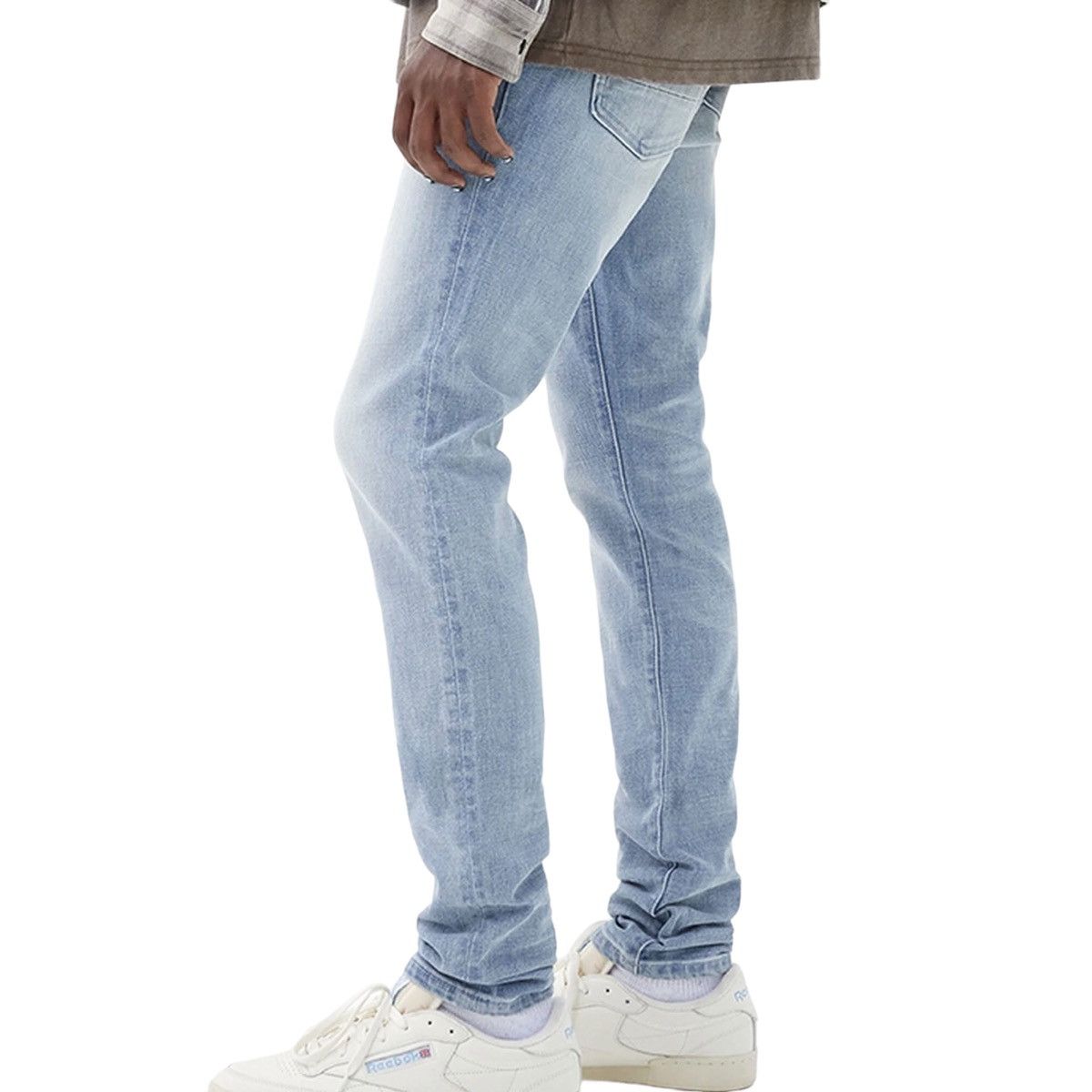 Pacsun PacSun light wash stacked skinny jeans Size US 31 - 2 Thumbnail