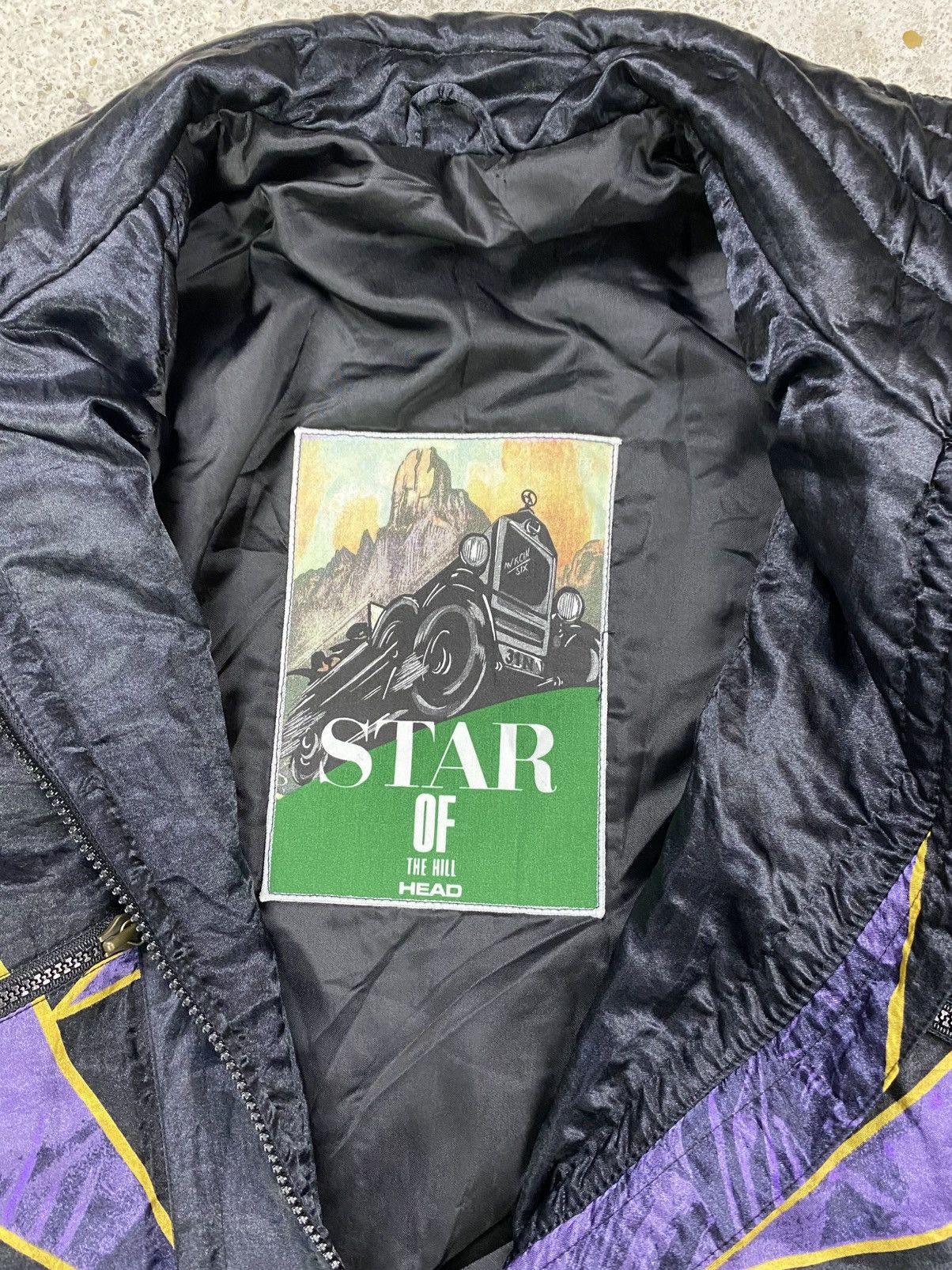 Vintage Head jumpsuit ski suit star of the hill vintage skiing retro Size 27" / US 4 / IT 40 - 3 Thumbnail