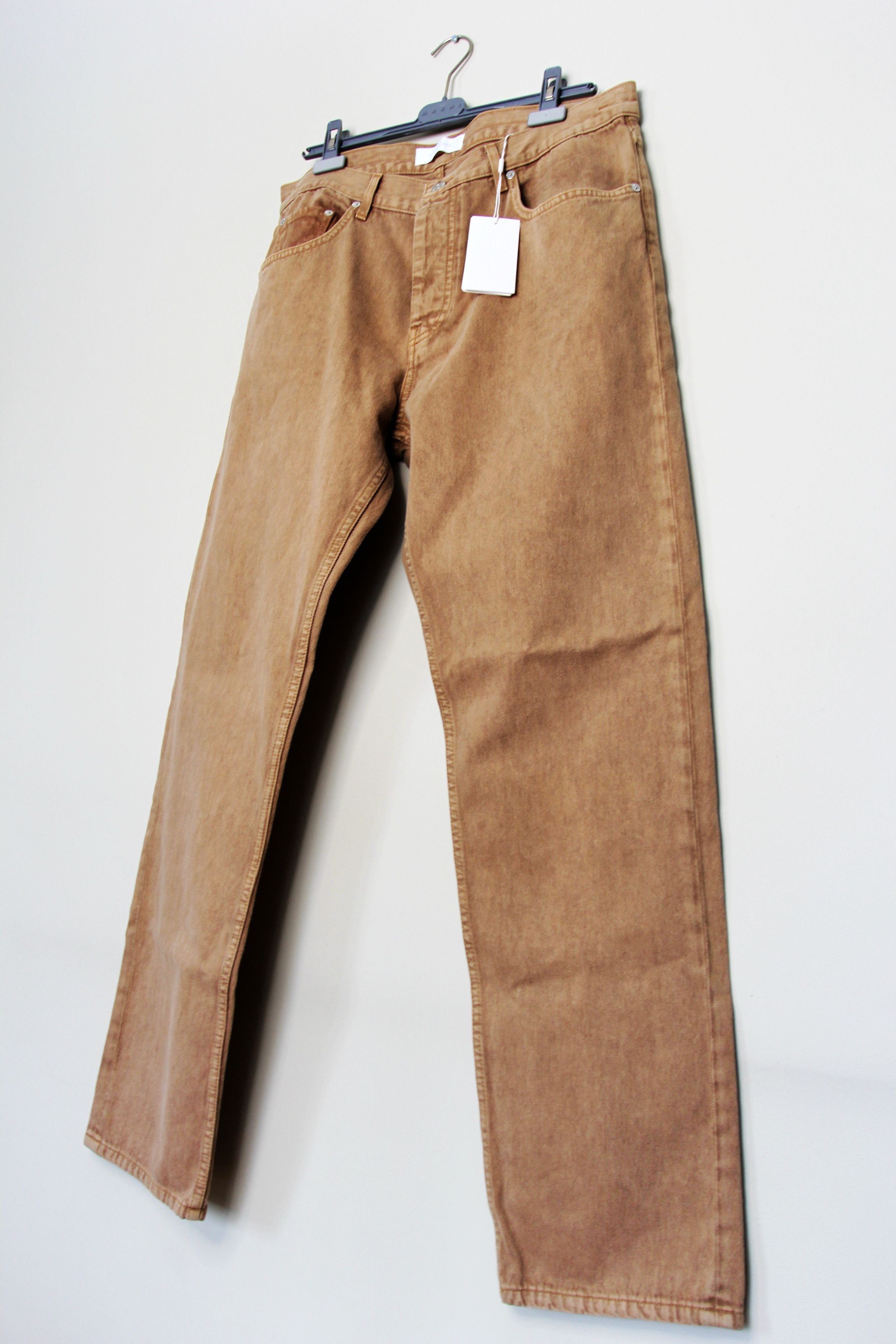 Helmut Lang BNWT AW23 HELMUT LANG BROWN 98 CLASSIC CUT JEANS 36 Size US 36 / EU 52 - 5 Thumbnail