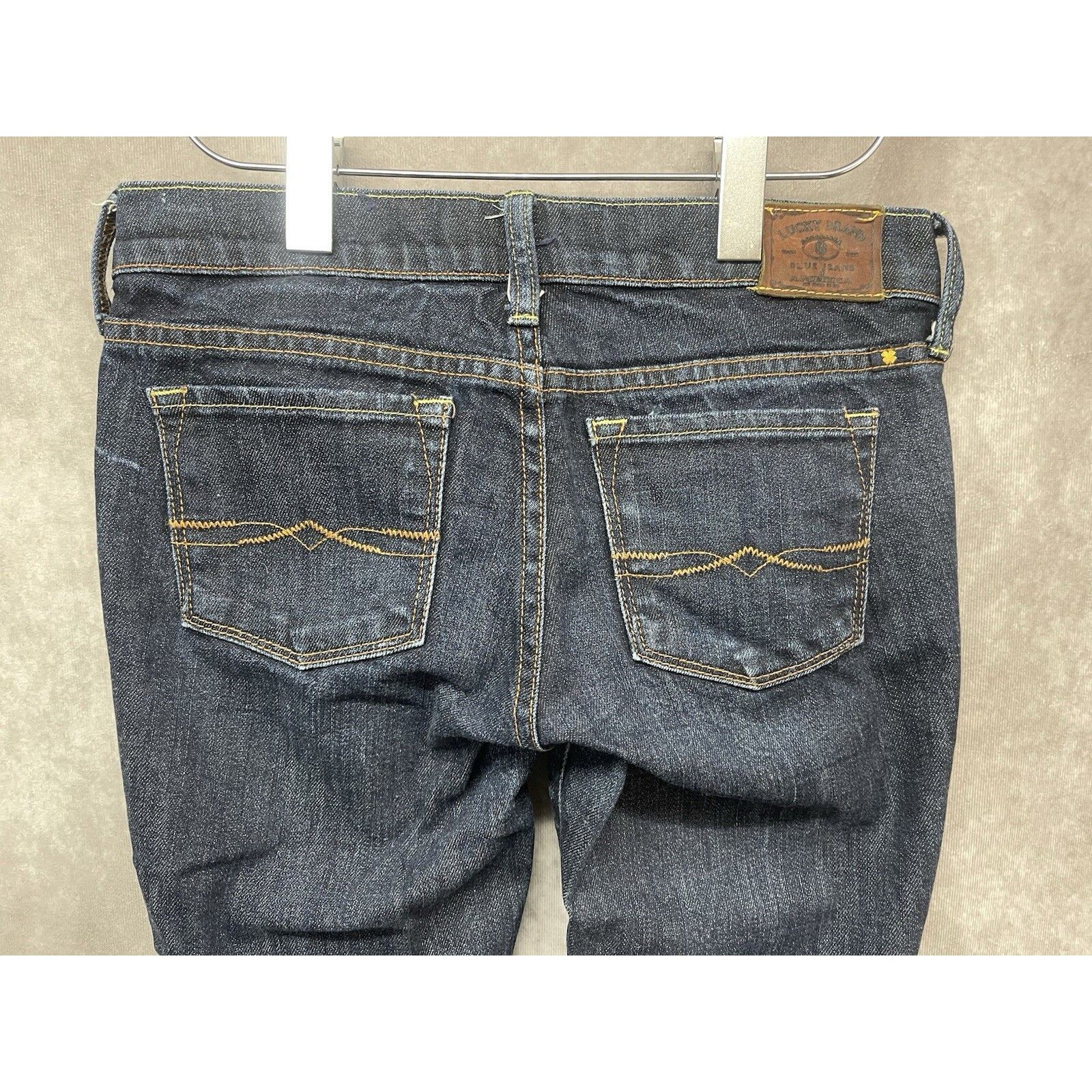 Lucky Brand Lucky Brand Women's Dark Blue Indigo Zoe Skinny Jeans Size 2 Size 25" / US 0 / IT 36 - 4 Thumbnail