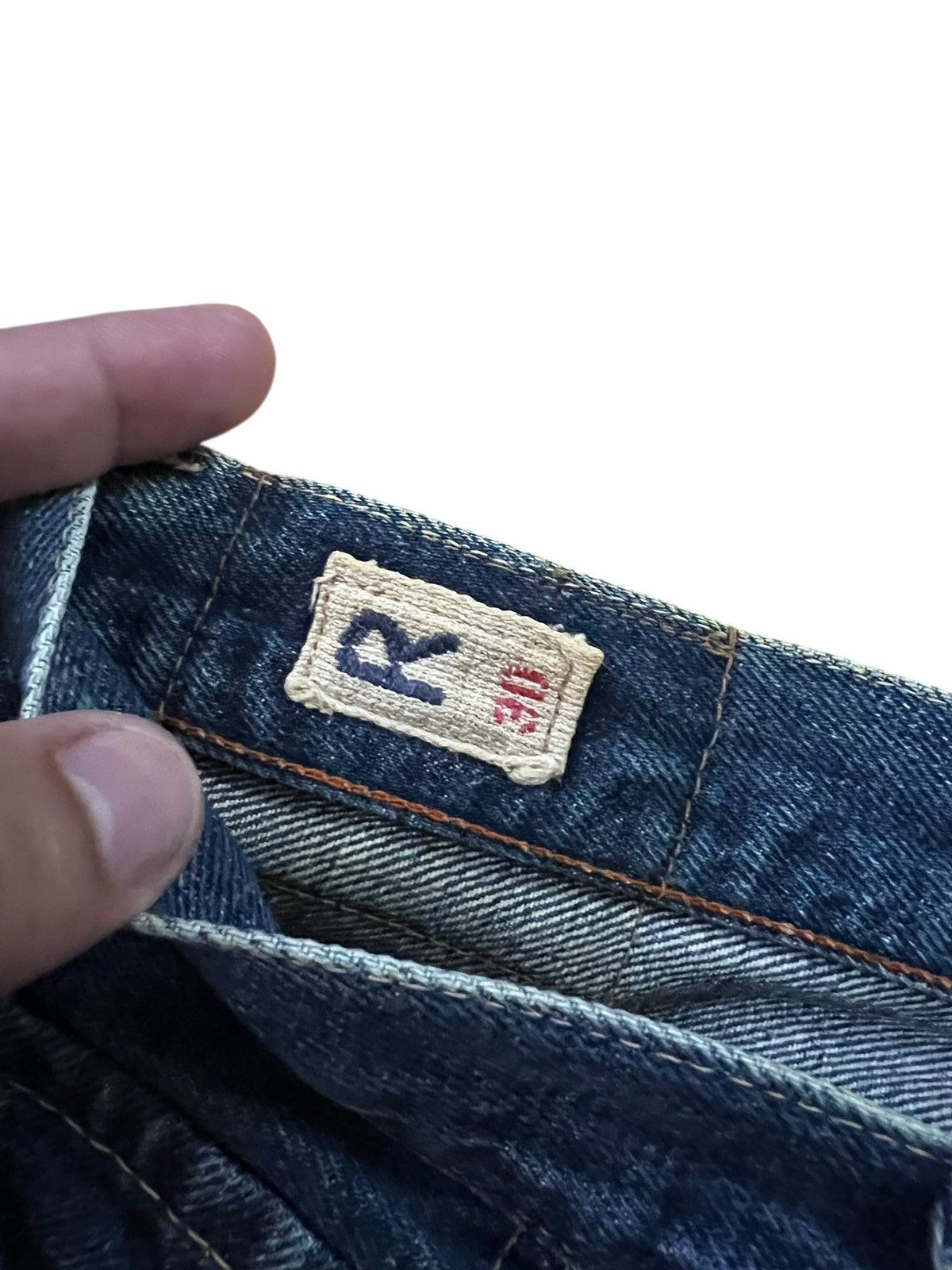 45rpm Vintage 45Rpm Distress Selvedge Jean Japan Size US 28 / EU 44 - 12 Thumbnail