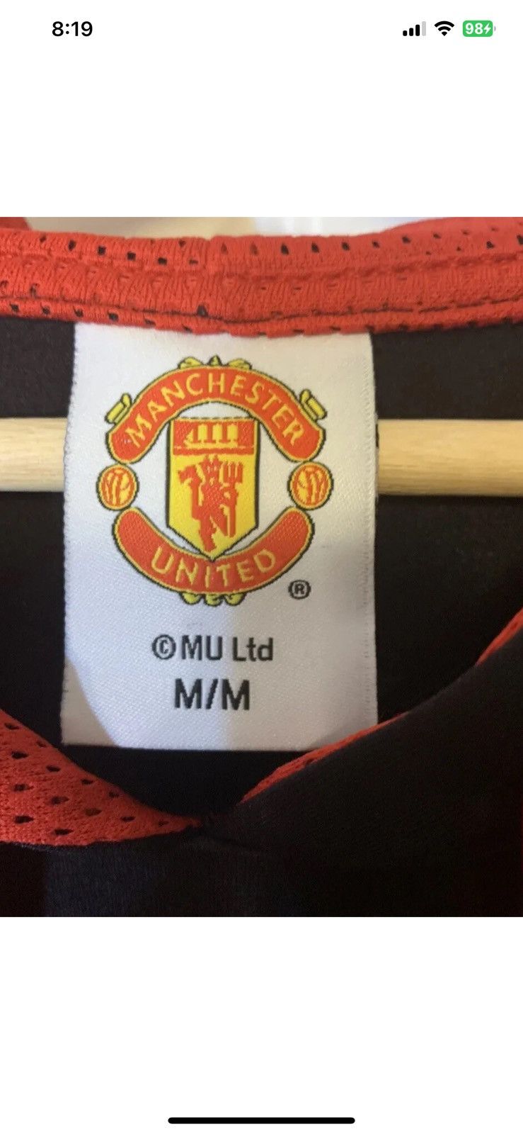 Other Manchester United Red Devils Men’s Sz M Football Hoodie Size US M / EU 48-50 / 2 - 2 Thumbnail