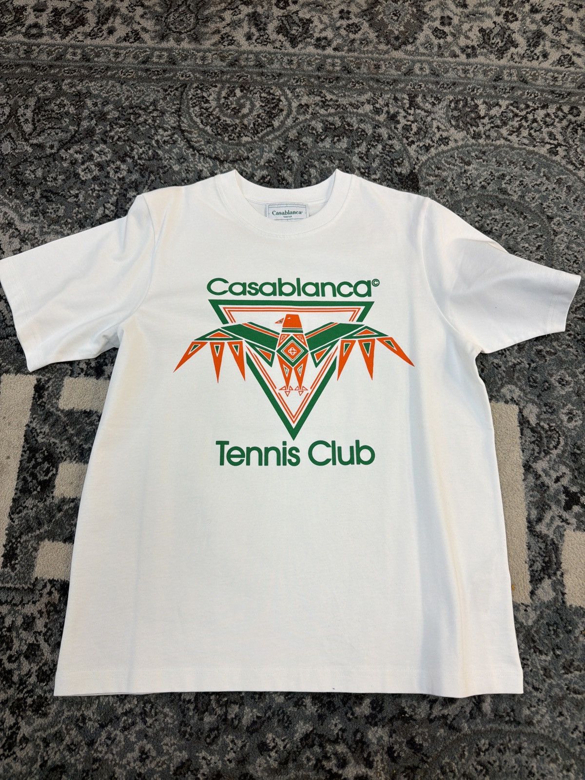 Casablanca Casablanca Tennis Club T shirt white Size US L / EU 52-54 / 3 - 1 Thumbnail