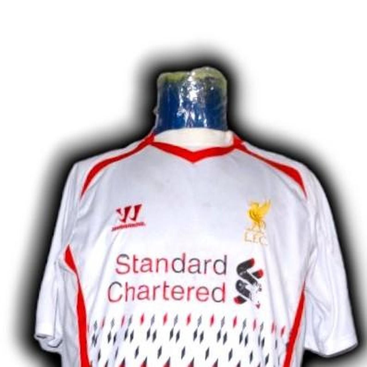 Other Fc Liverpool 2013 2014 Away Shirt t Jersey Warrior Size US XL / EU 56 / 4 - 1 Thumbnail