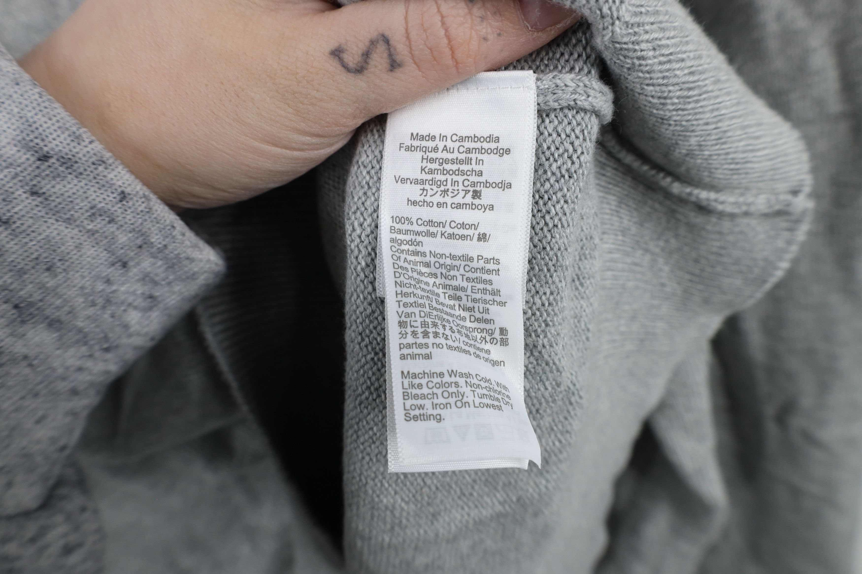 J.Crew × Vintage New J Crew Blank Cotton Knit Half Zip Pullover Sweater Gray Size US XXL / EU 58 / 5 - 8 Thumbnail