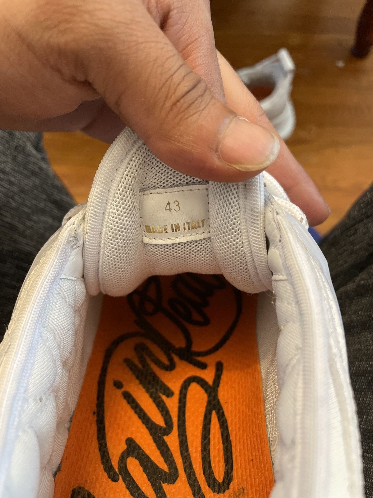 Versace Versace chain reactions(white) Size US 9.5 / EU 42-43 - 4 Thumbnail