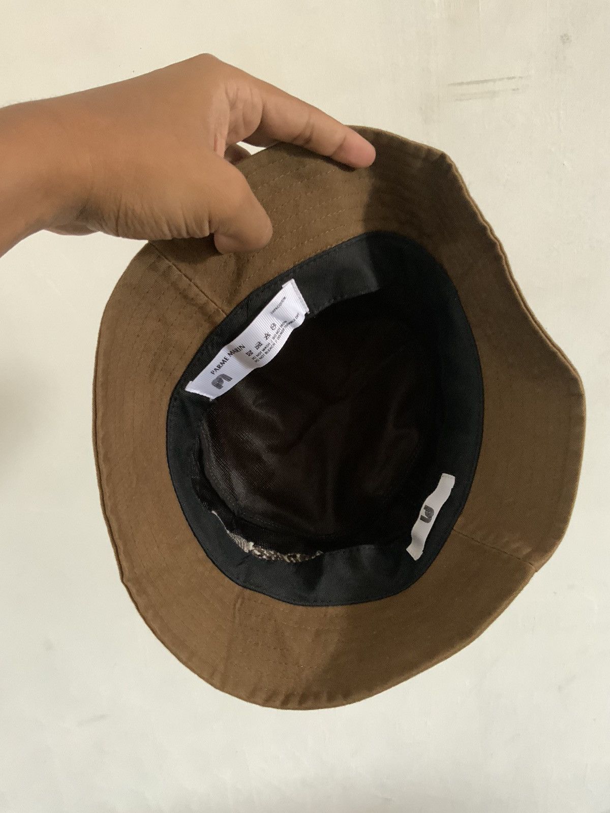 Hat Club Parme Marin Spellout Bucket Hat Size ONE SIZE - 7 Thumbnail