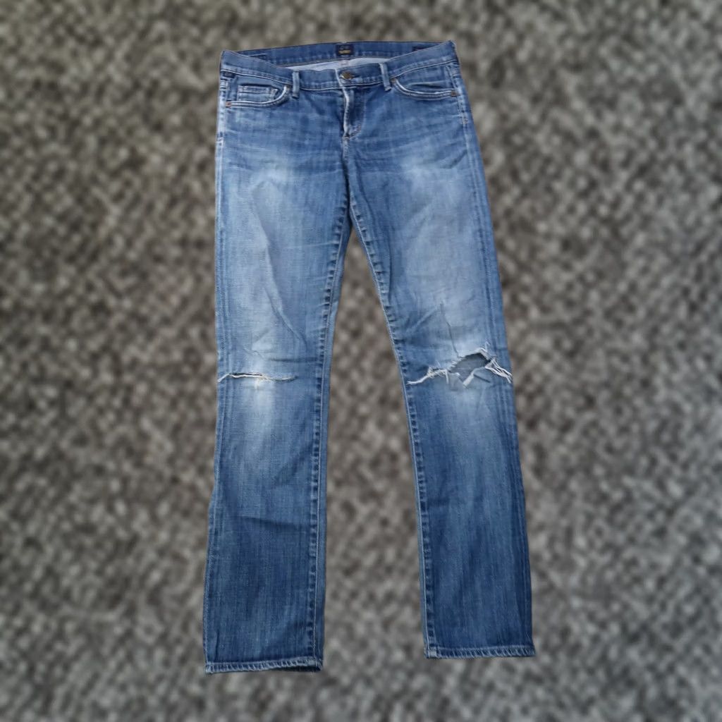 Citizens Of Humanity VINTAGE Citizens of Humanity Ava Low Straight Jeans Women 29 Blue Denim Size 29" - 1 Thumbnail