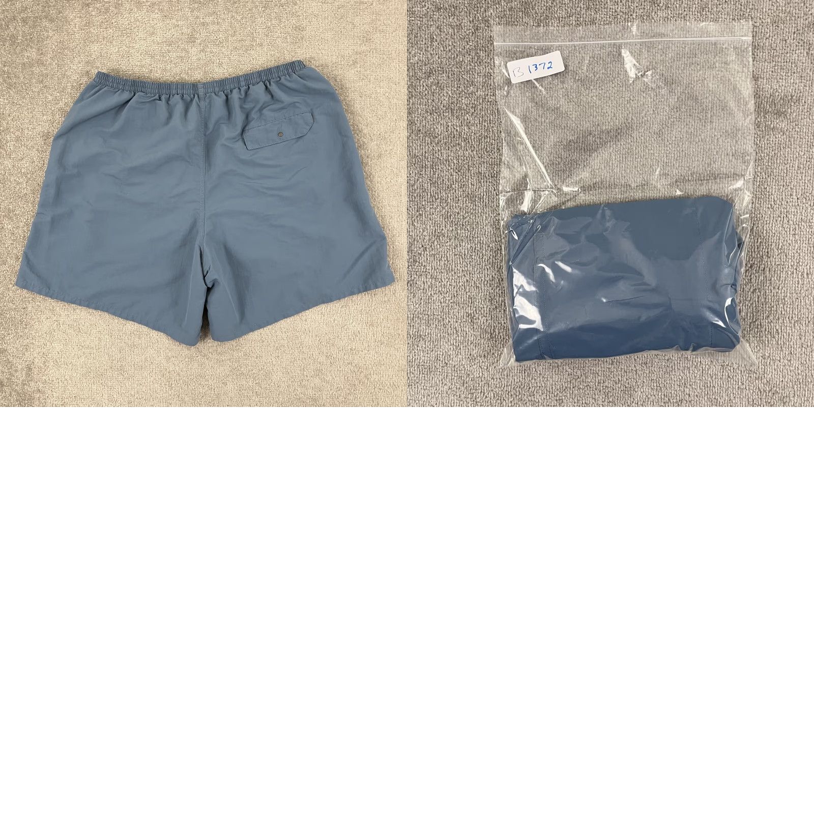 Patagonia Patagonia Baggies Shorts Mens 2XL 6.5" Lined Blue Hybrid Swimming Hiking Trail Size US 39 - 8 Thumbnail