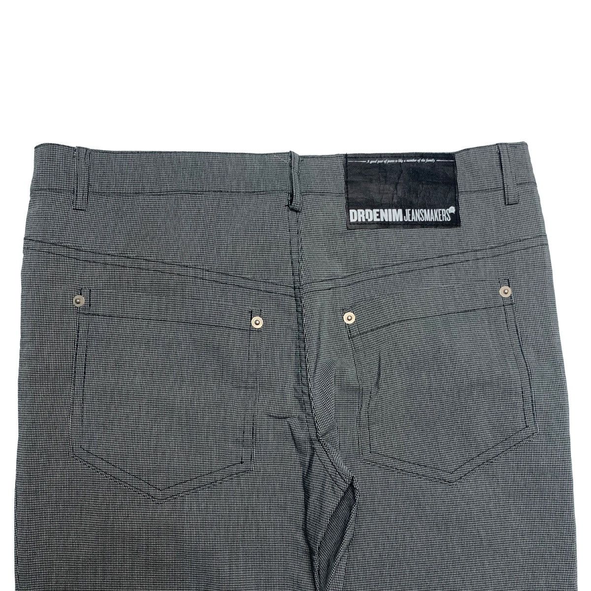 Dr. Denim Dr Denim Jeansmakers Slim Pants Micro Pattern Grey W30 Size US 32 / EU 48 - 6 Thumbnail
