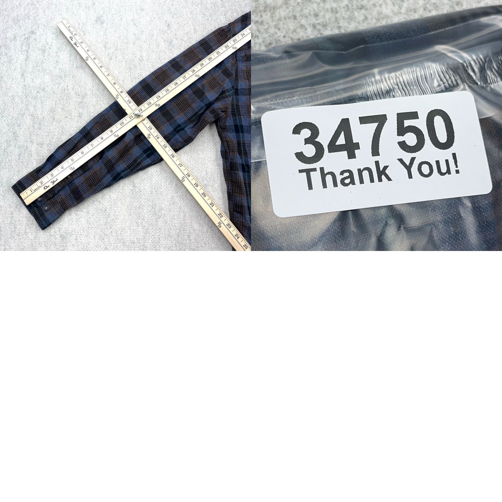 Carbon2Cobalt Carbon 2 Cobalt Shirt Men Large Blue Plaid Button Up Cotton Dress Casual Camp Size US L / EU 52-54 / 3 - 8 Thumbnail