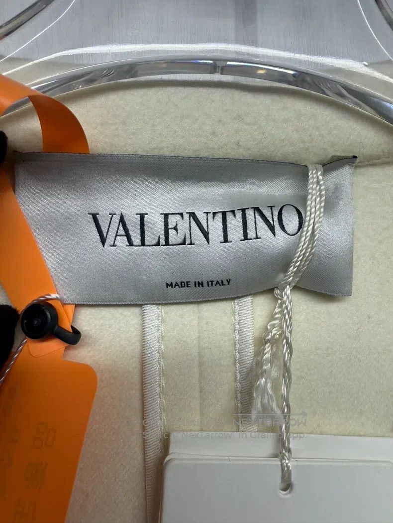 Valentino Valentino Beige cashmere coat Size L / US 10 / IT 46 - 8 Thumbnail