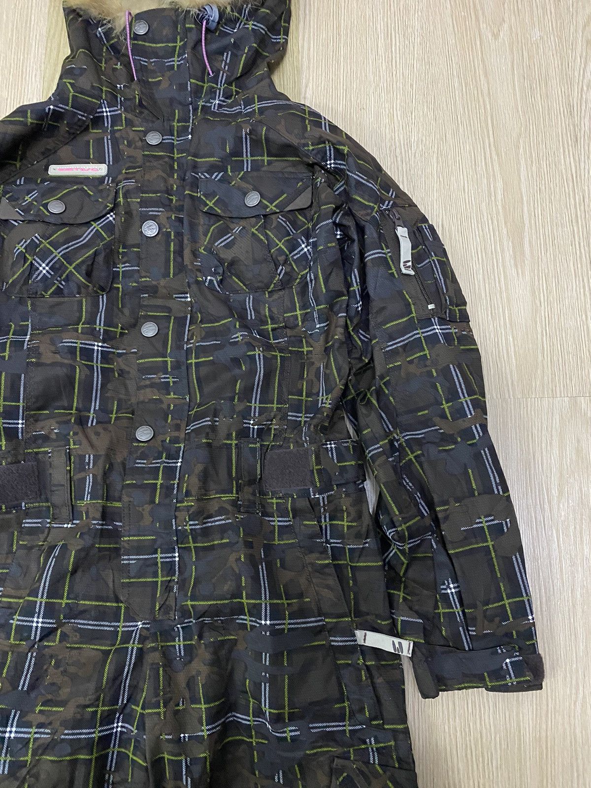 Japanese Brand Estivo racoon fur hood coveralls Size S / US 4 / IT 40 - 3 Thumbnail
