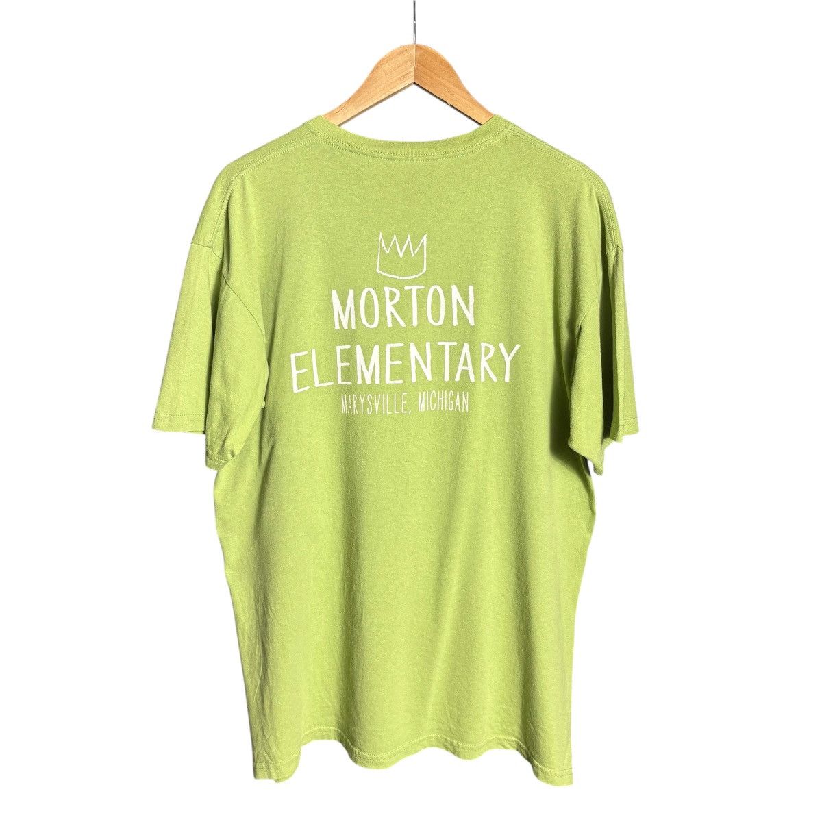 Vintage Vintage Wild About Reading Morton Elementary Graphic T-Shirt Size US L / EU 52-54 / 3 - 2 Thumbnail