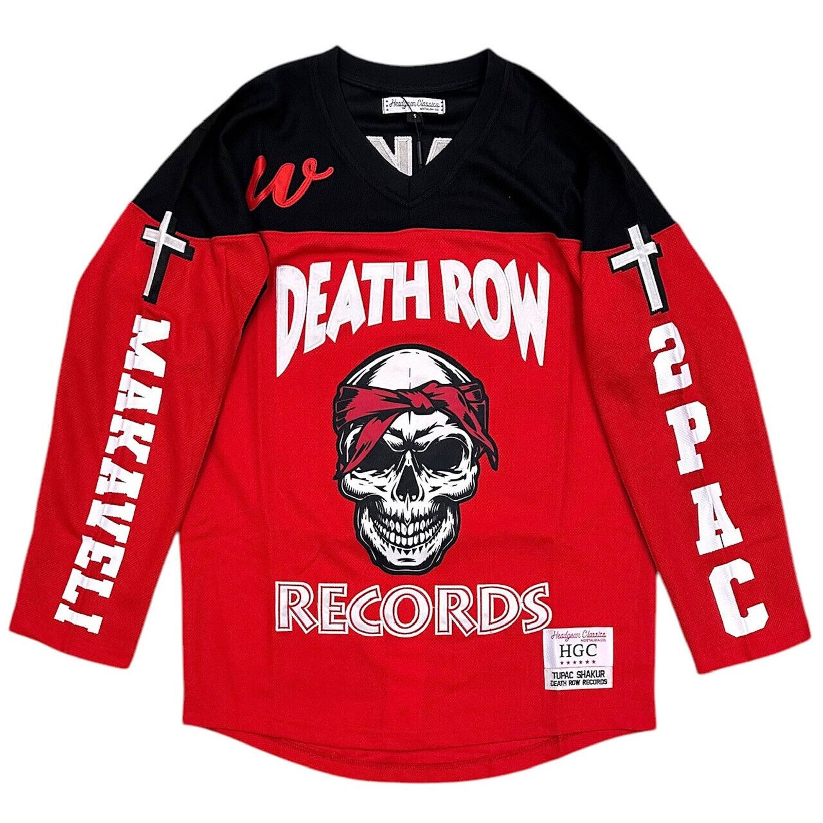 Other Death Row Records Headgear Classics 2Pac Hockey Jersey Size US XL / EU 56 / 4 - 2 Thumbnail