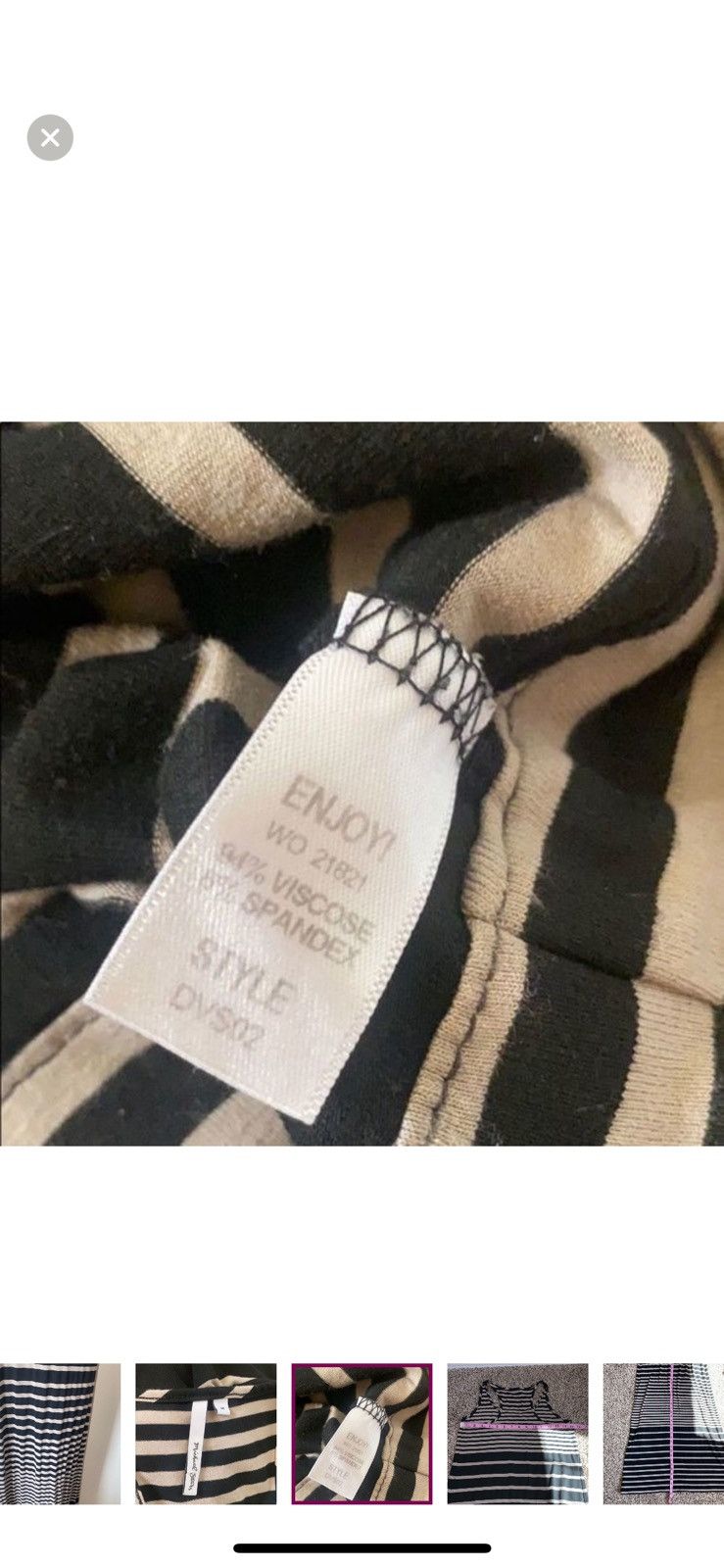Michael Stars Michael stars medium variegated stripe Addison maxi dress Size M / US 6-8 / IT 42-44 - 5 Thumbnail