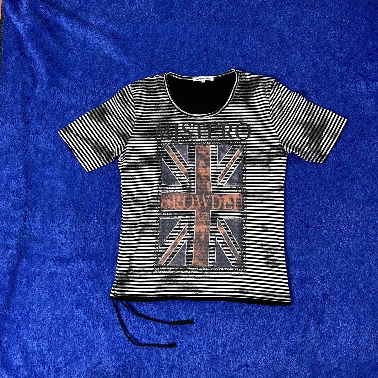 Japanese Brand Semantic design union jack t-shirt Size US M / EU 48-50 / 2 - 1 Thumbnail