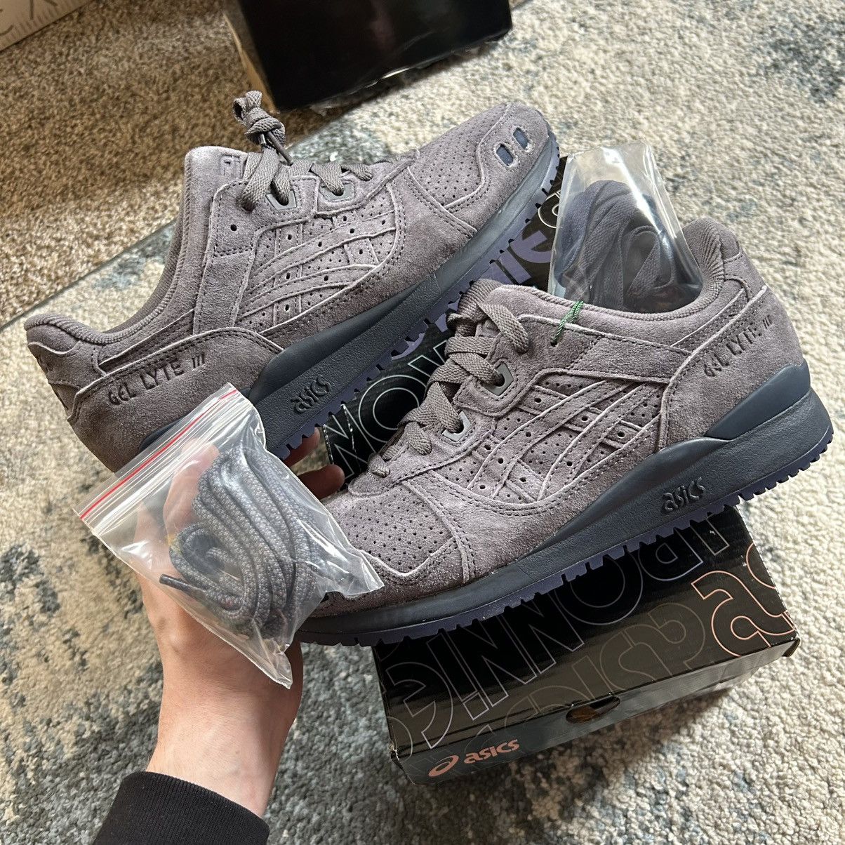 Asics × Kith 1201A224-201 FW20 KXTH GEL LYTE iii “THE PALETTE” HURRiCANE Size US 7.5 / EU 40-41 - 9 Thumbnail
