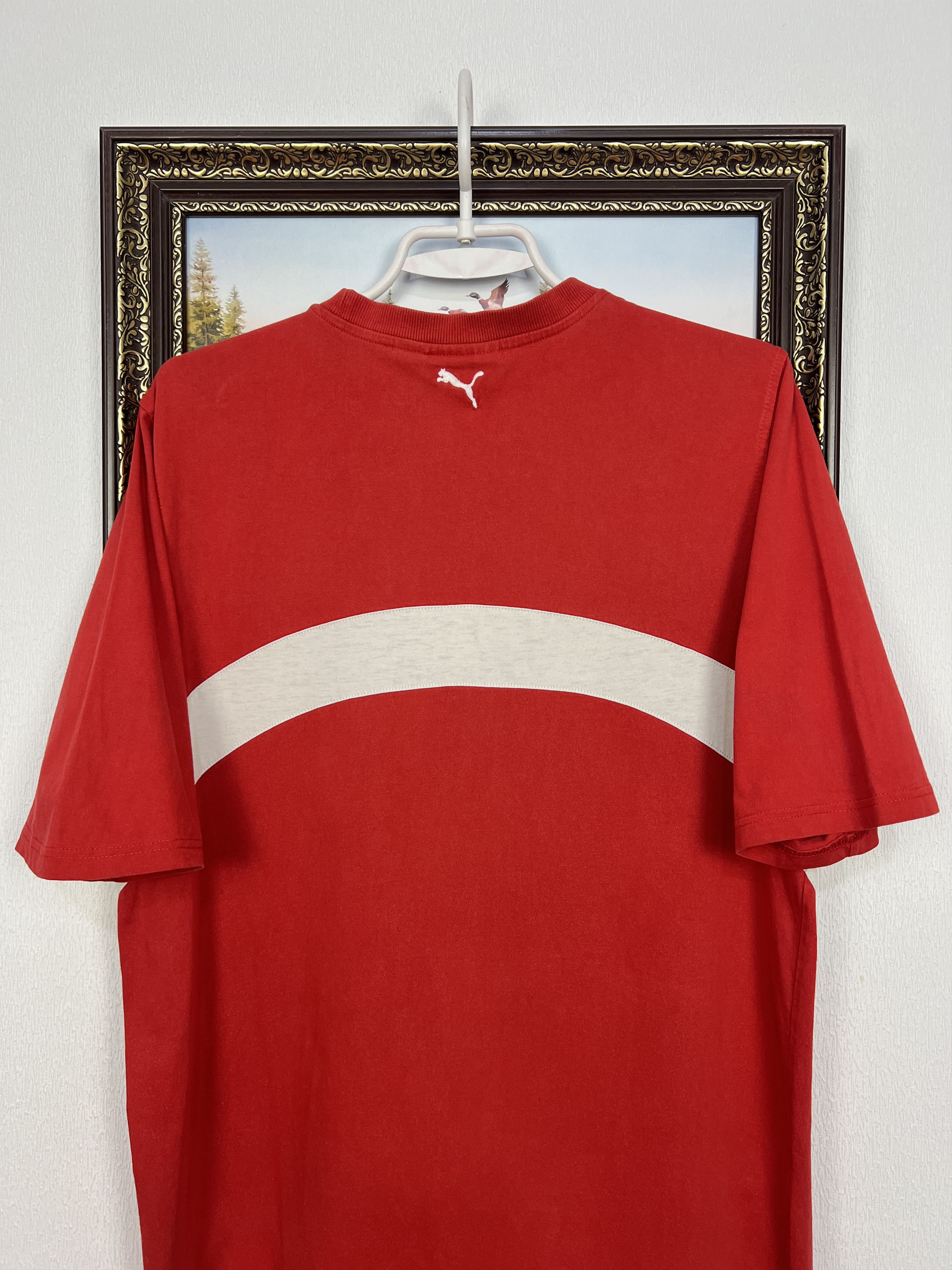 Puma Vintage Puma VfB Stuttgart Football Shirt Red Train Size US M / EU 48-50 / 2 - 12 Thumbnail