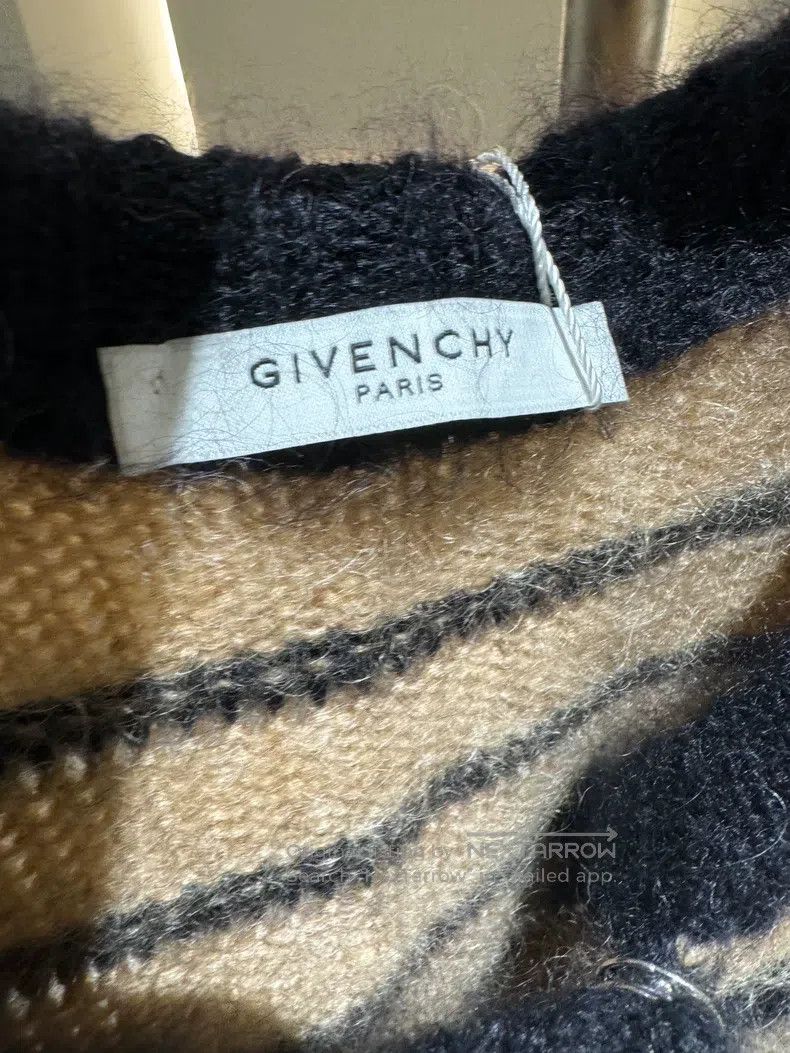 Givenchy Givenchy Striped and Colored Mohair Cardigan Size US M / EU 48-50 / 2 - 3 Thumbnail