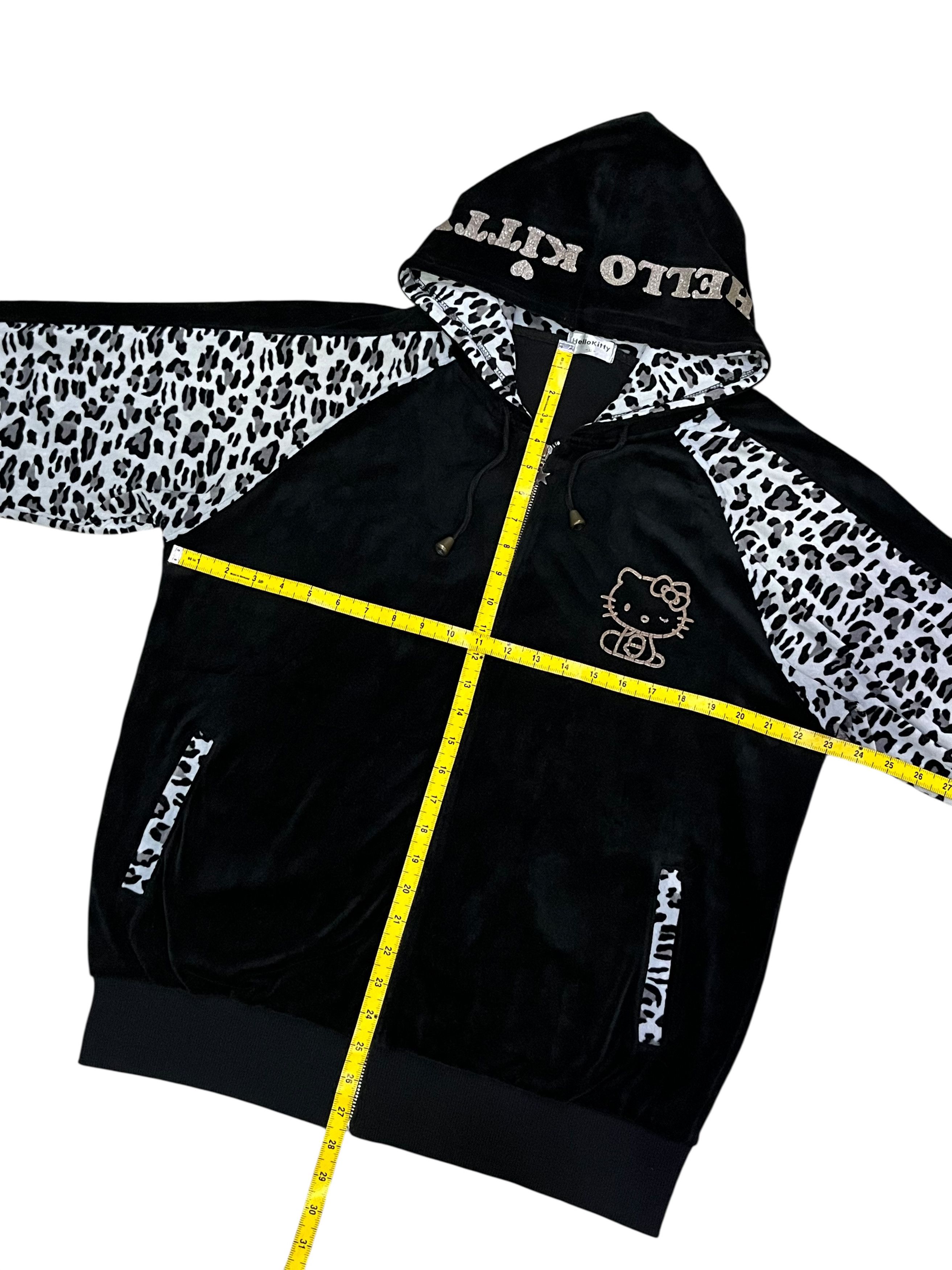 Ne-Net 🔥RARE JAPAN-ONLY HELLO KITTY Velvet Leopard Tracksuit Set Size US L / EU 52-54 / 3 - 16 Thumbnail