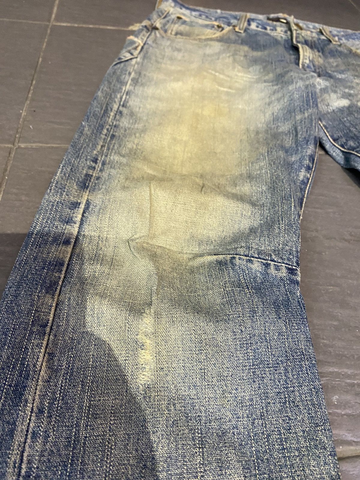 Japanese Brand Japan 🇯🇵 EXHIBITIONIST selvedge Size US 35 - 5 Thumbnail
