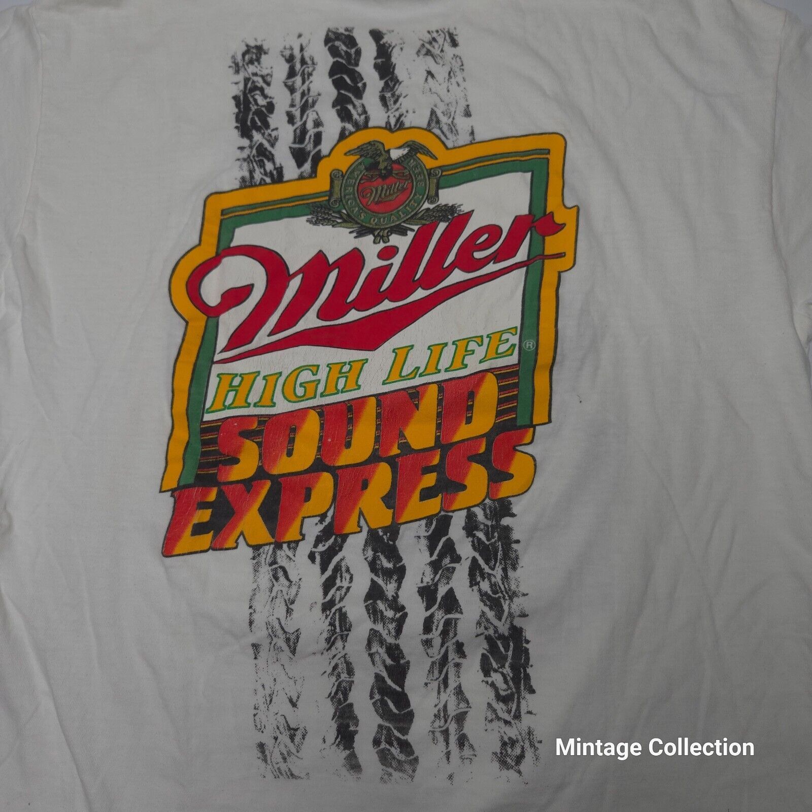 Other VINTAGE MILLER HIGH LIFE BEER SOUND EXPRESS TRUCK SHIRT XL Size US XL / EU 56 / 4 - 7 Thumbnail