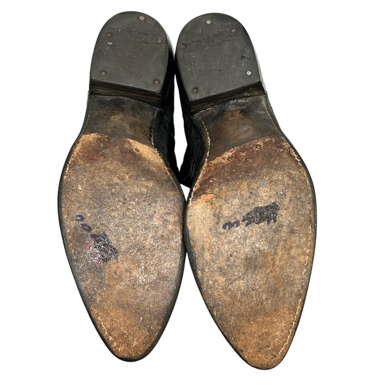 Dan Post Dan Post Boots Winston Lizard Round Toe Cowboy Boots ~ Mens Size US 10 / EU 43 - 10 Thumbnail