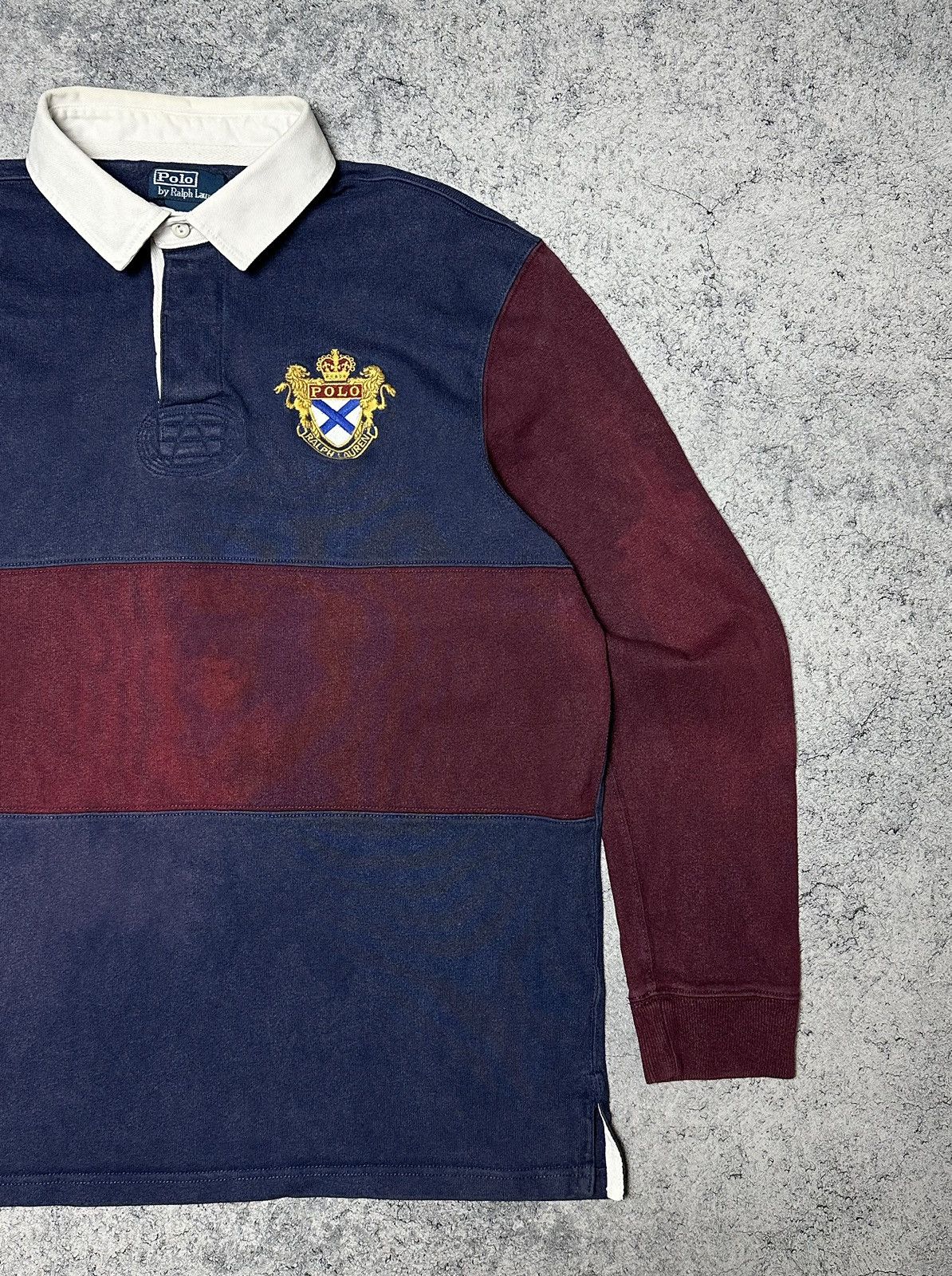 Polo Ralph Lauren Vintage Polo Ralph Lauren 6 Rugby Shirt Size US XXL / EU 58 / 5 - 3 Thumbnail
