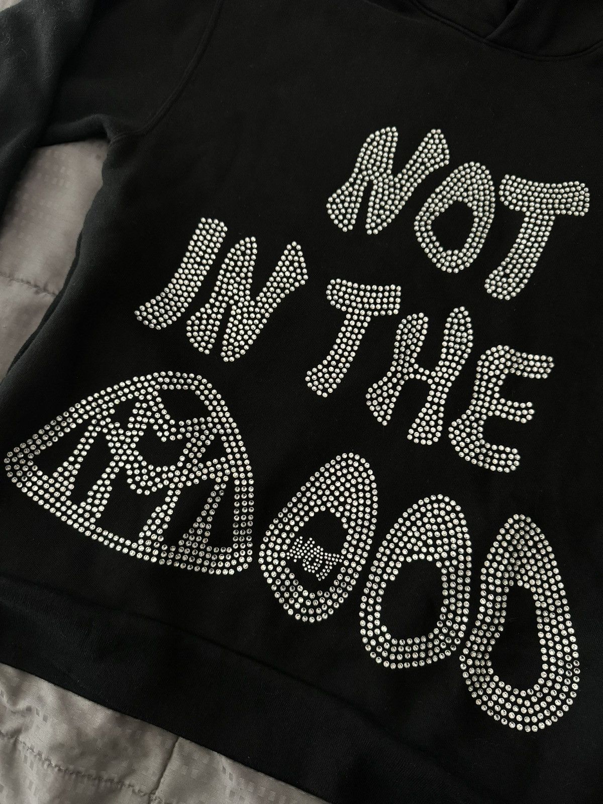 Other Mood Swings Not In The Mood Rhinestone hoodie Size US S / EU 44-46 / 1 - 2 Thumbnail