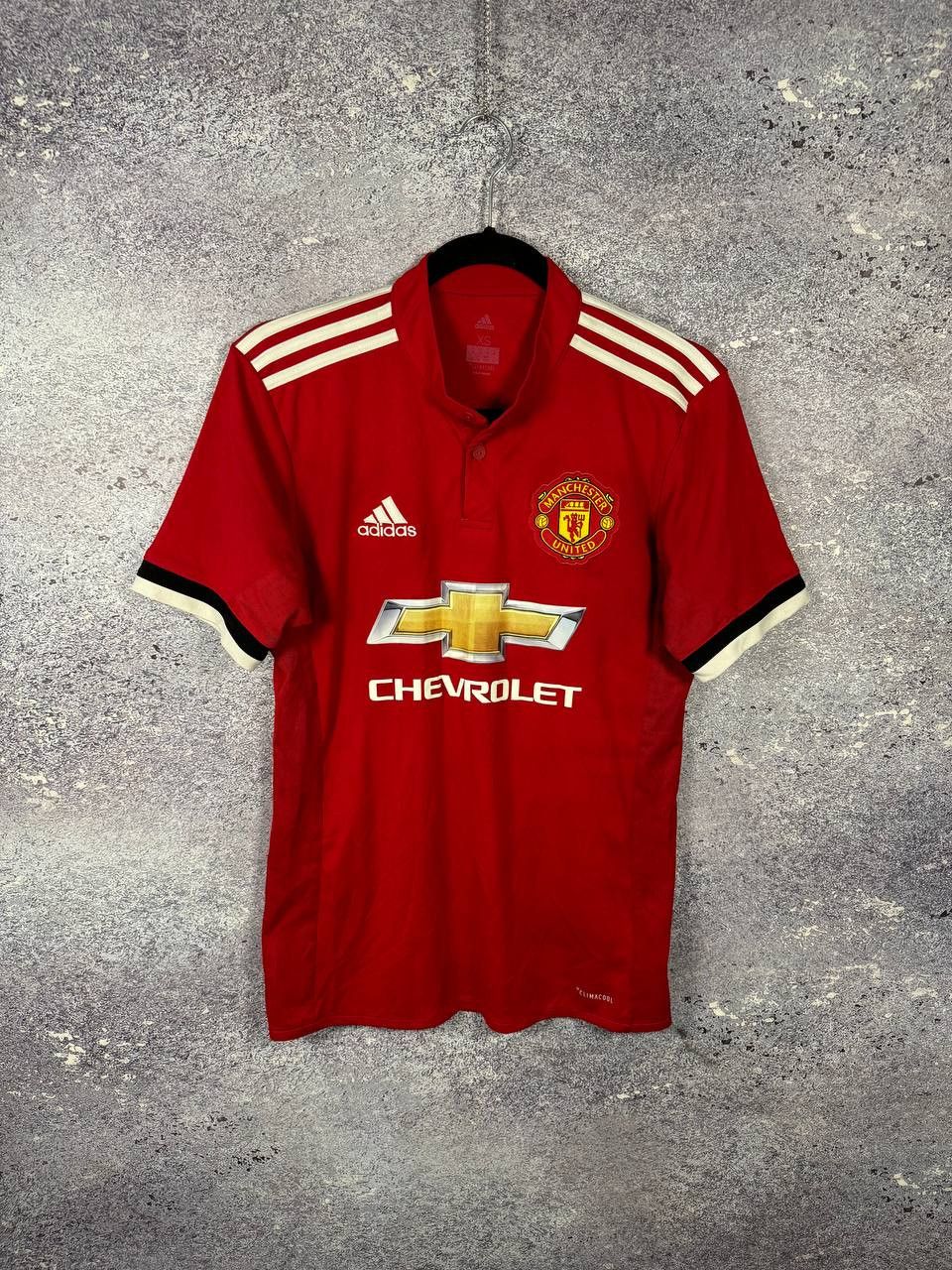 Adidas × Vintage Vintage Manchester United 2017/18 Adidas Soccer Jersey Small Size US S / EU 44-46 / 1 - 1 Thumbnail