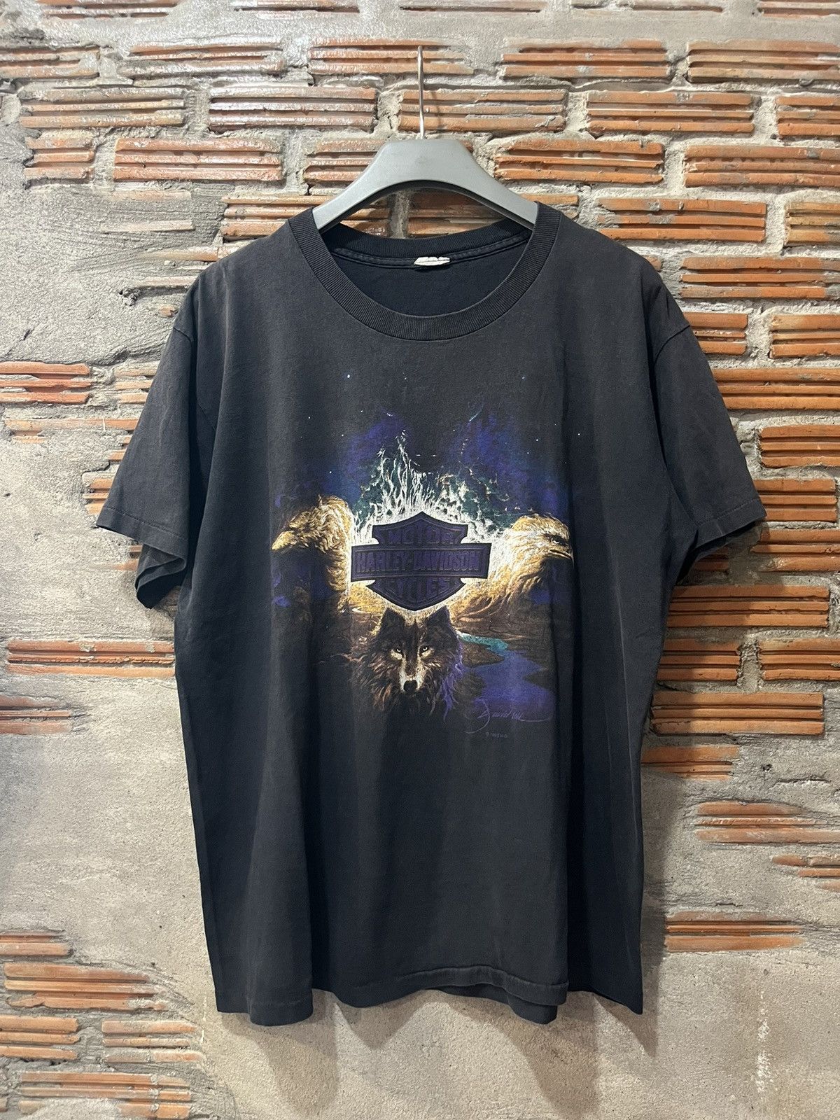 Harley Davidson Vintage Harley-Davidson Cancun Mexico 1995’s HD Tshirt Size US XL / EU 56 / 4 - 2 Thumbnail