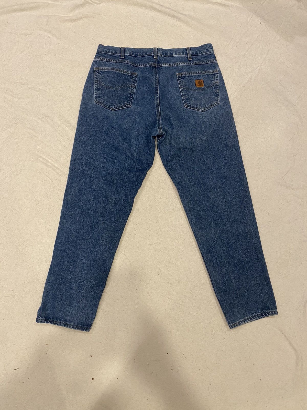 Carhartt Vintage Carhartt Blue Jeans 38 x 32 Relaxed Fit Size US 38 / EU 54 - 10 Thumbnail