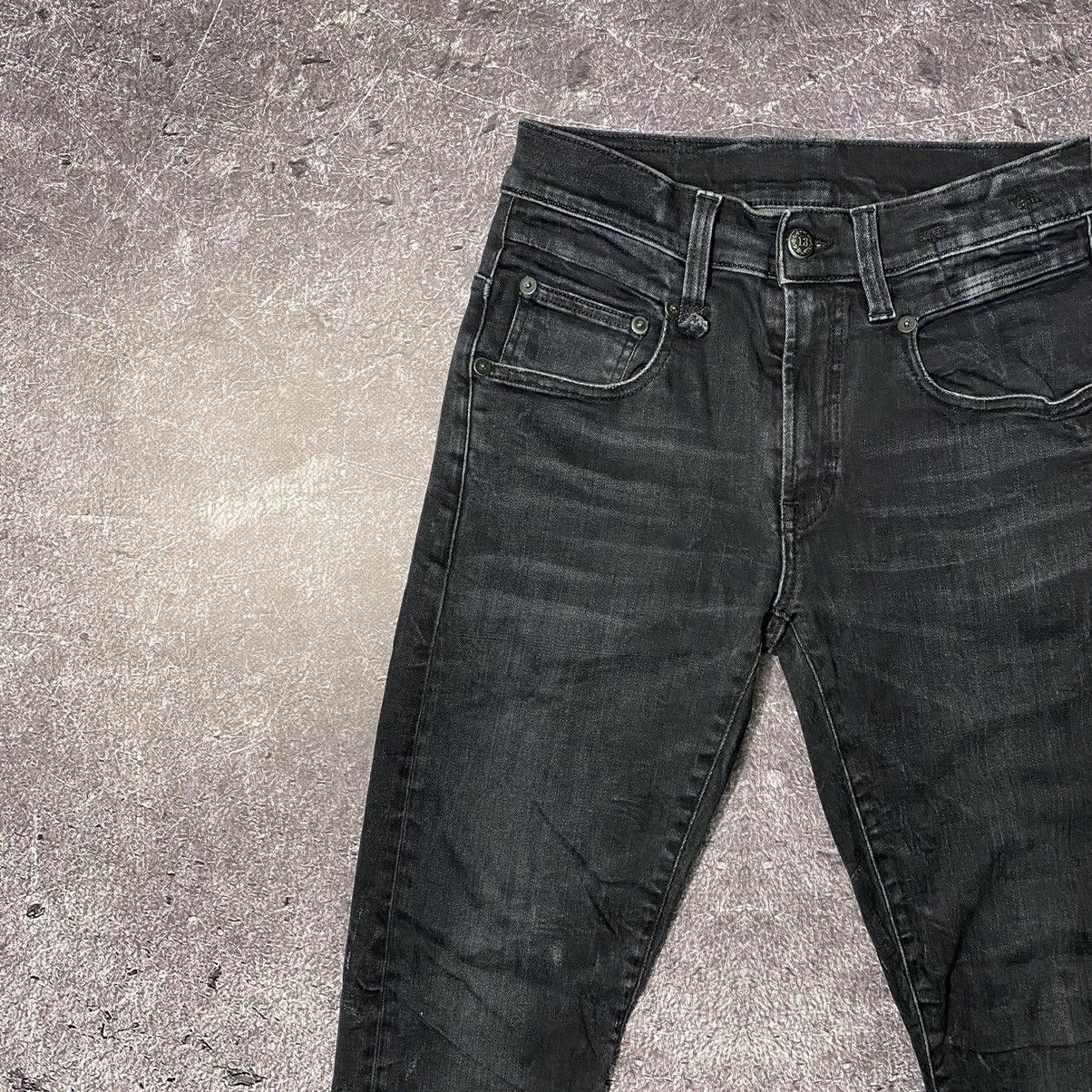 Japanese Brand × R13 Rare R-13 Black Boy Denim Size US 28 / EU 44 - 6 Thumbnail
