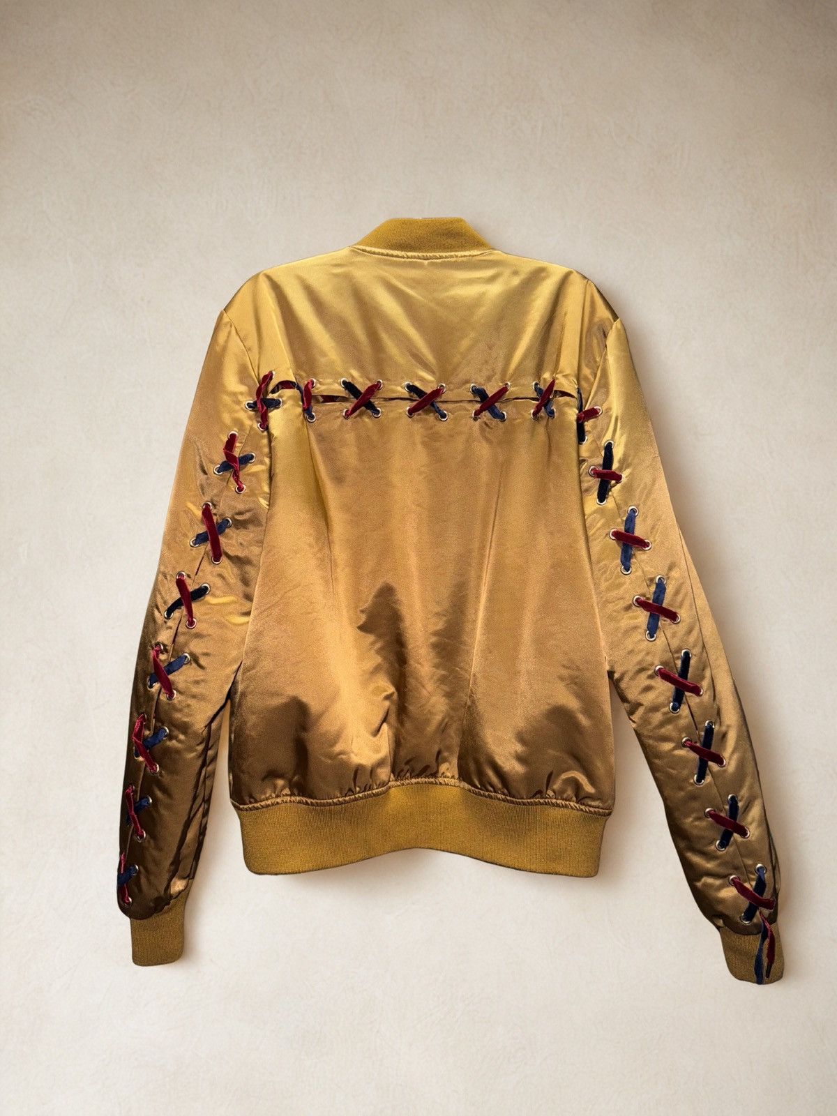 Route des Garden Route Des Gardens Crisscross Satin Bomber Size US M / EU 48-50 / 2 - 1 Thumbnail