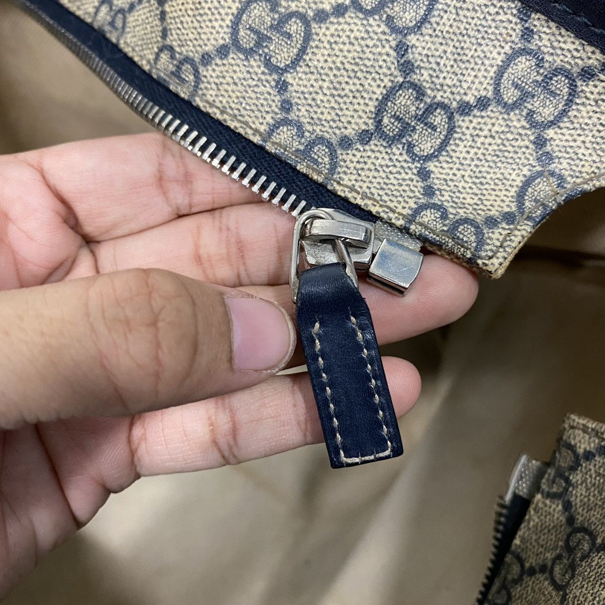 Gucci 🔥HANDBAG GUCCI LEATHER MONOGRAM MADE IN ITALY Size ONE SIZE - 17 Thumbnail