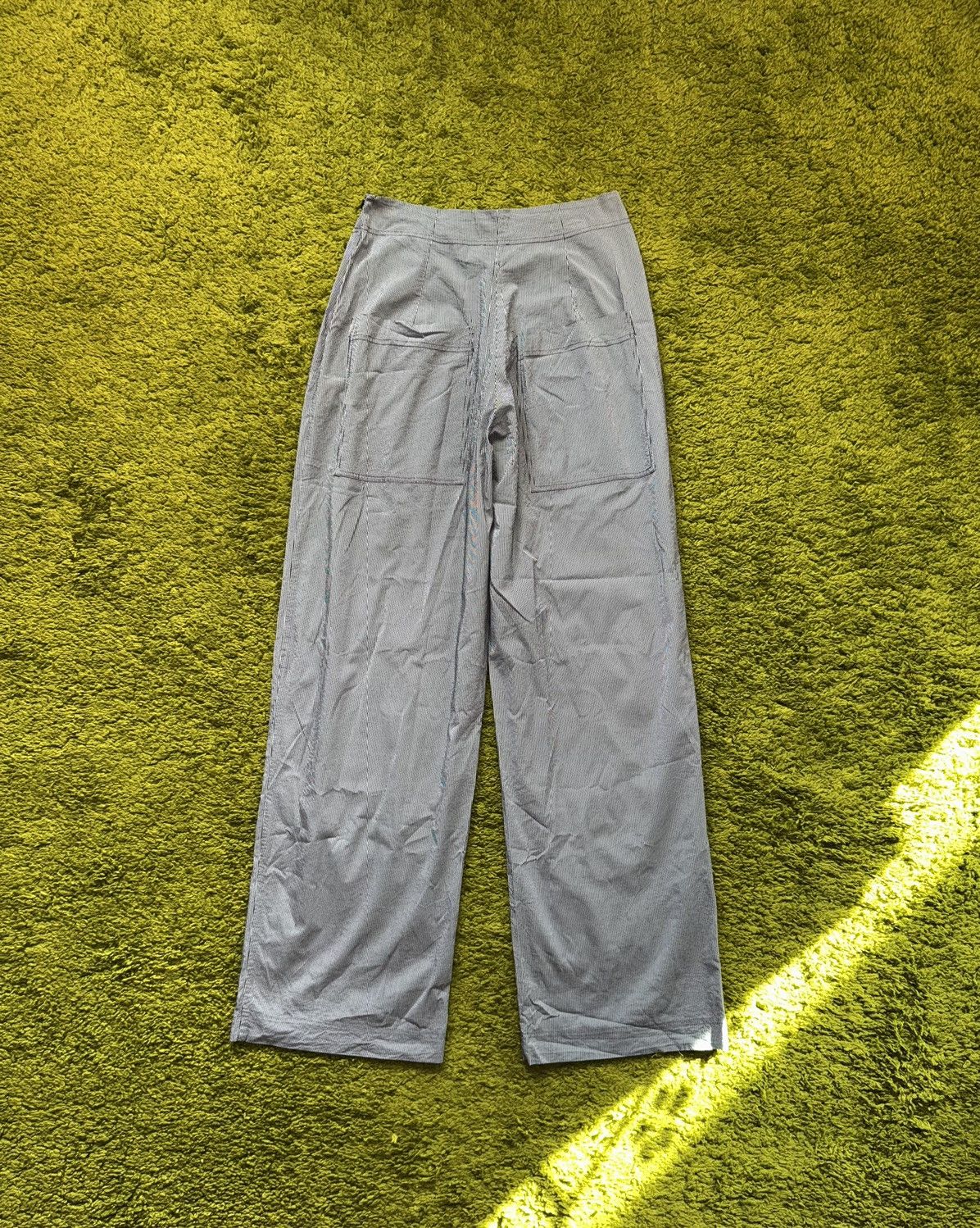 Rundholz Rundholz avant garde striped wide leg pants Size 30" / US 8 / IT 44 - 2 Thumbnail