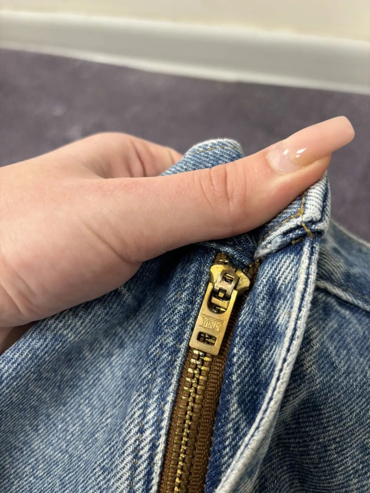 Carhartt × Vintage Vintage Carhartt Double Knee Denim Faded Hype Baggy Jeans Size US 38 / EU 54 - 13 Thumbnail