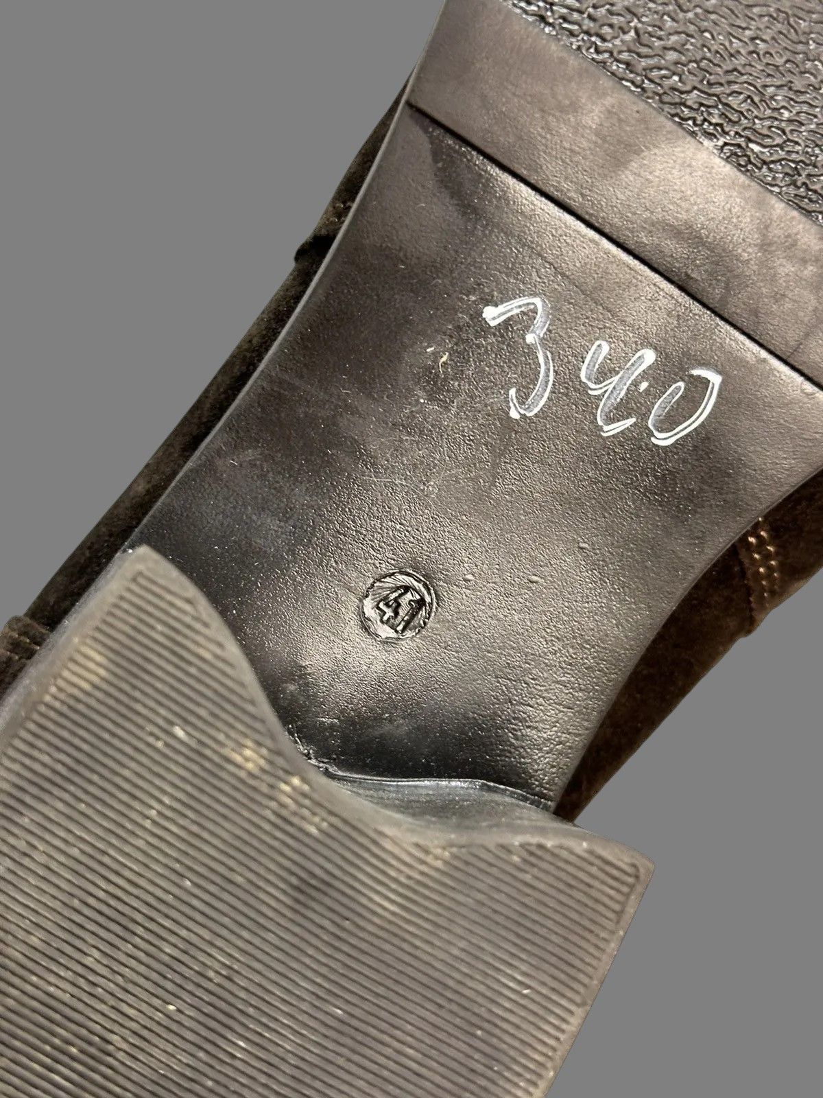 14th Addiction Franzini Brown Leather Boots Italian Elegant Retro Guidi Size US 8 / EU 41 - 11 Thumbnail