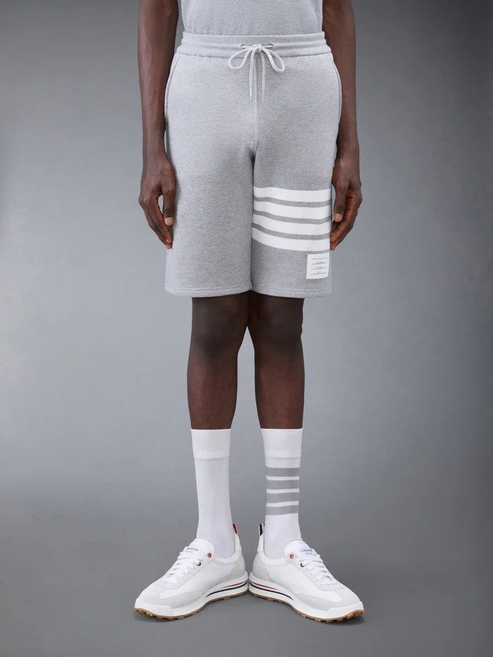 Thom Browne Thom Browne Classic Loopback 4-Bar Sweatshorts Size US 32 / EU 48 - 1 Thumbnail