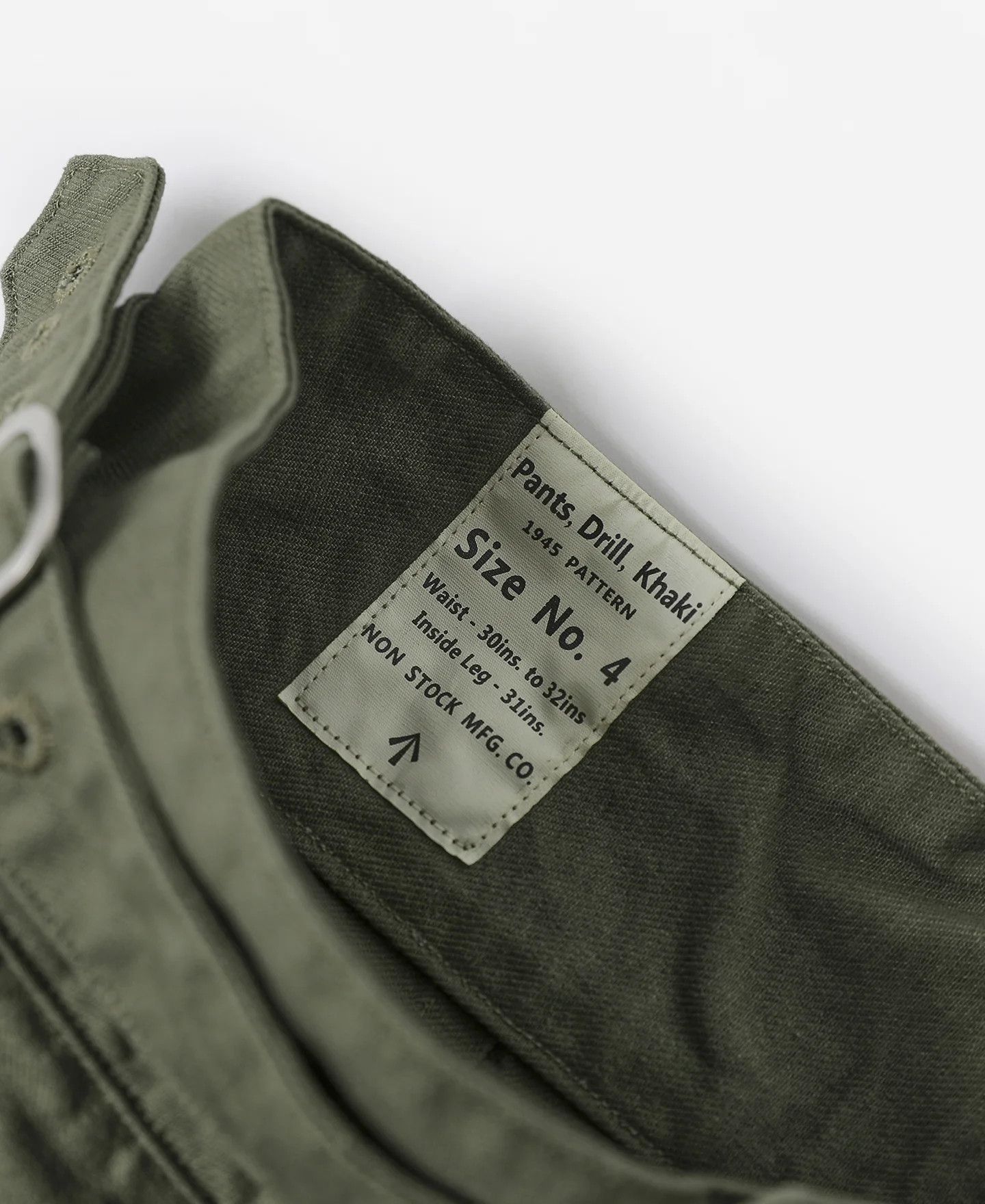 Bronson MFG. CO. 1943 British Army KD & JG Gurkha Bermuda Pants Size US 34 / EU 50 - 7 Thumbnail