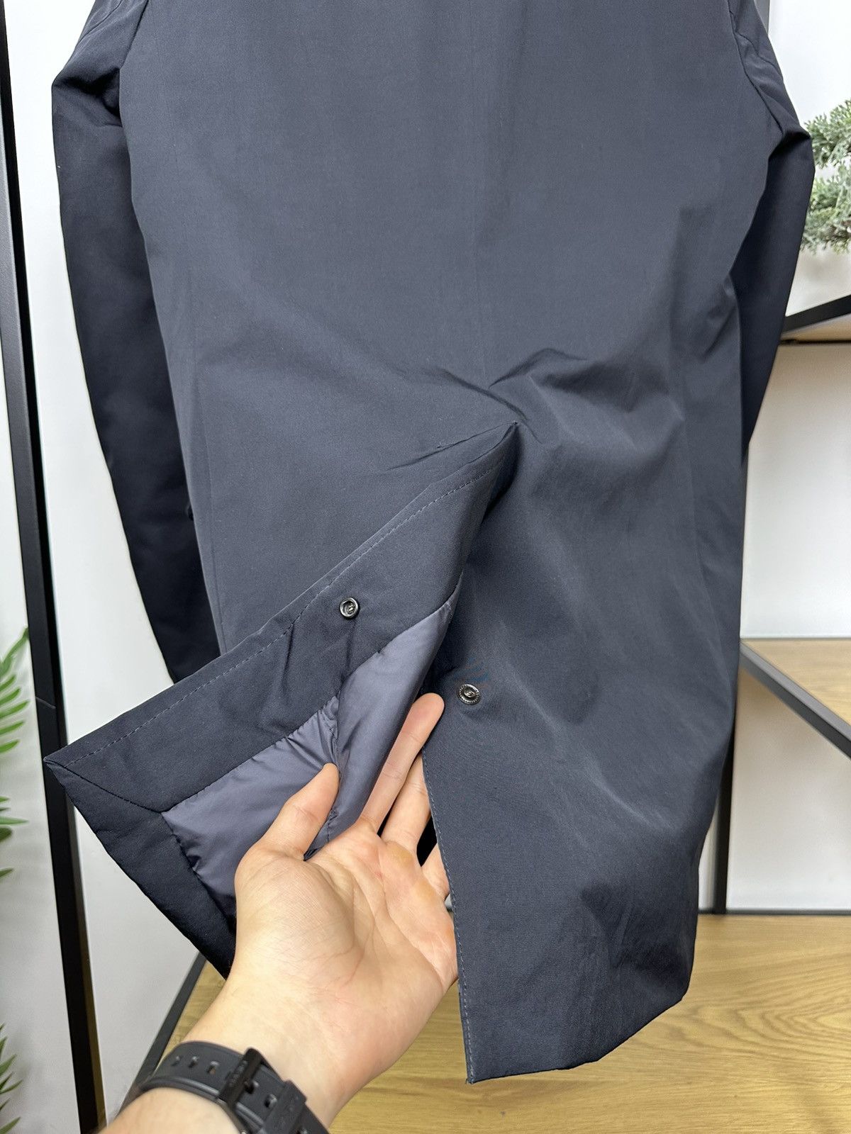 Moncler Moncler Lesparre Giubbotto Men’s Jacket Down Dark Blue 3 Sz Size US L / EU 52-54 / 3 - 18 Thumbnail