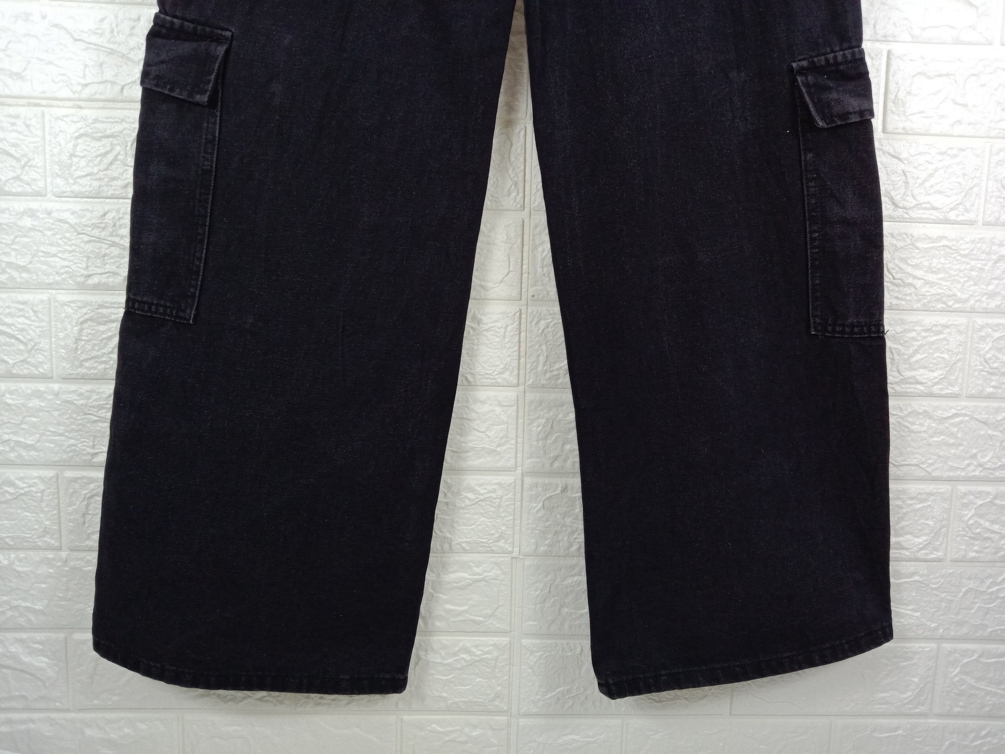 Japanese Brand Vintage Japanese Baggy Cargo Multi Pocket Seditionaries Pant Size US 29 - 8 Thumbnail