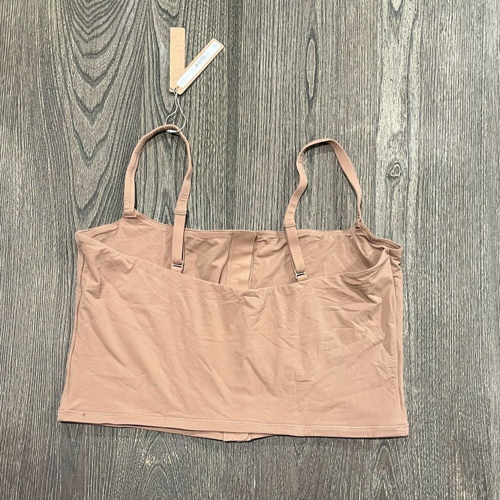 SKIMS NWT Skims Fits Everybody Adaptive Cami Crop Top Sienna 3X Size M / US 6-8 / IT 42-44 - 2 Thumbnail