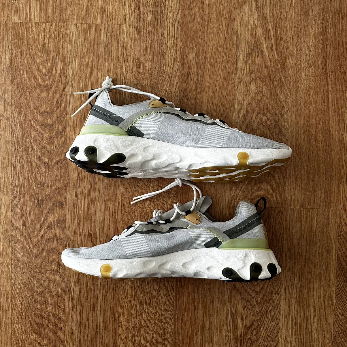 Nike Nike React Element 55 SE “Spruce Volt” Size 14 Size US 14 / EU 47 - 2 Thumbnail